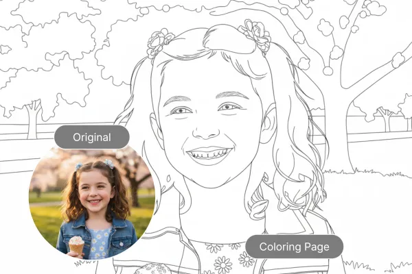 How to make coloring pages