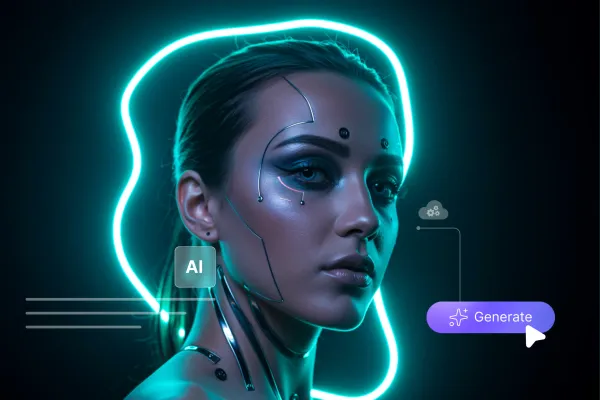 How does AI generate images