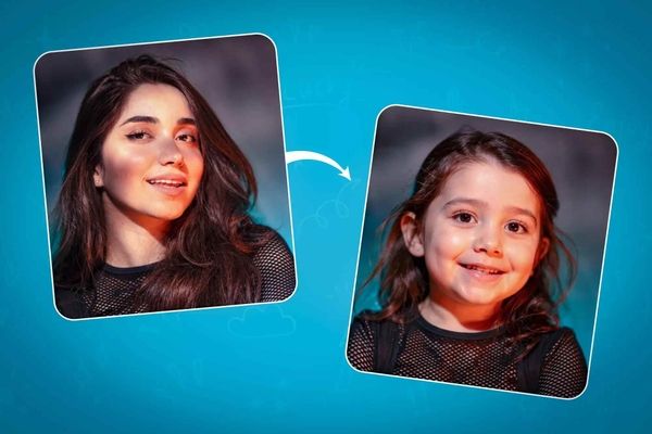 How to create a baby face using AI?