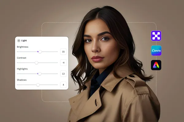 Which AI image editor is most effective for balancing color and brightness?