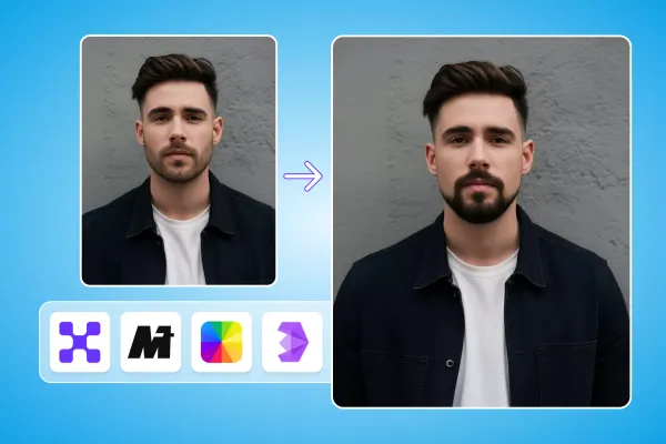 12 Best Apps to Remove Beard from Photos: Free & Paid AI Beard Removers 