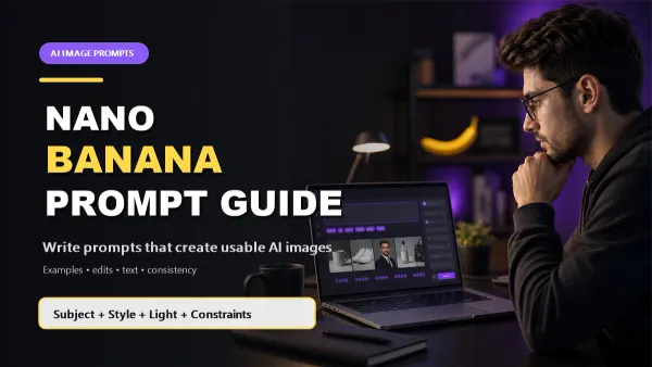 Nano Banana Prompt Guide: How to Write Prompts That Give You Usable Images