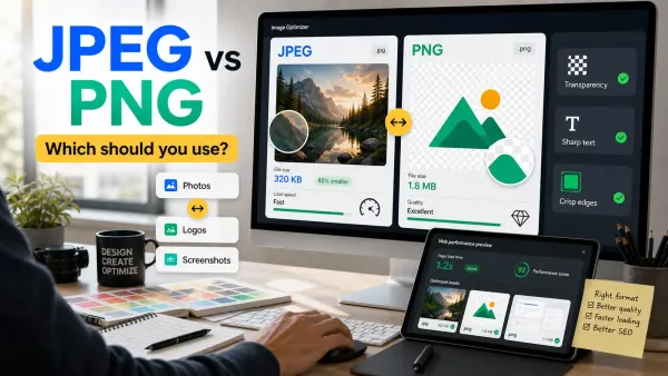 JPEG vs. PNG: Which one should you use?