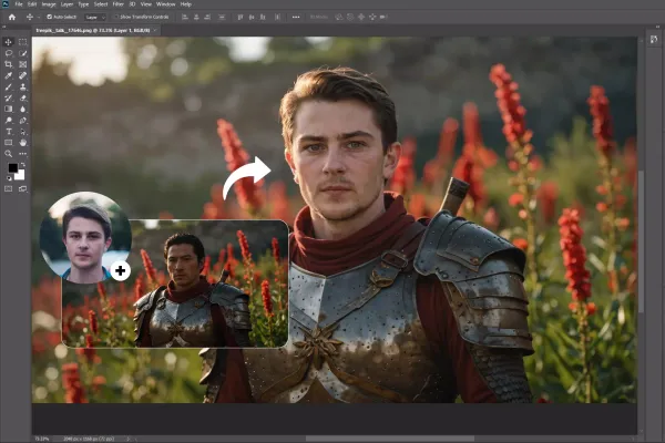 How to face swap in Photoshop (7 ways)