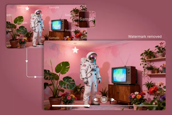How to remove watermark from video