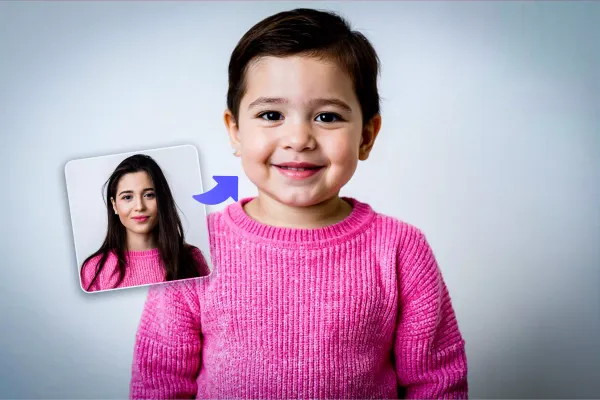 How to use AI baby face generators