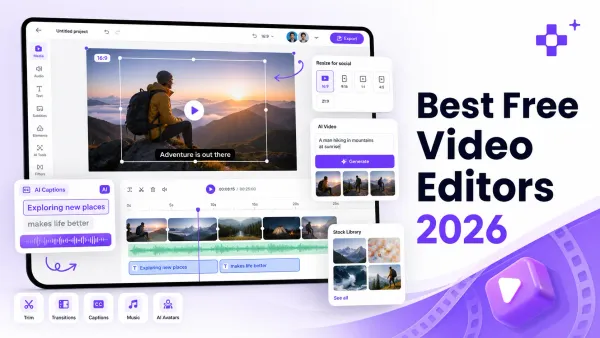 13 Best free AI video editor tools in 2026 + how to choose 