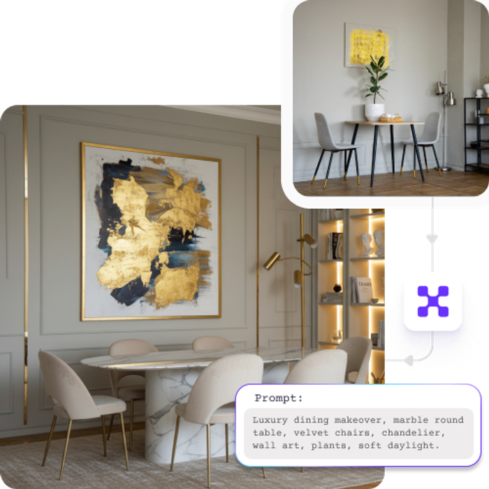 Free interior AI design tool - Create luxurious spaces with AI