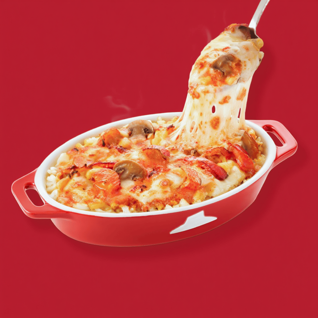 Cheese Tarik Baked Rice Tom Yum Seafood
