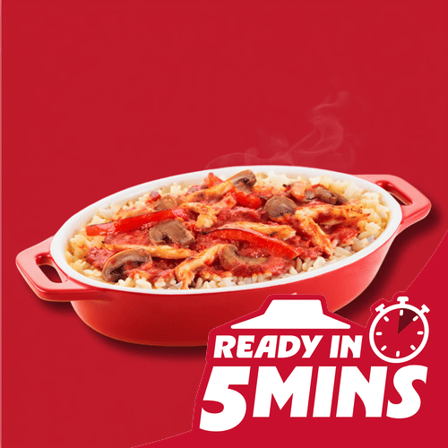 5Mins Baked Rice Classic Tomato Chicken