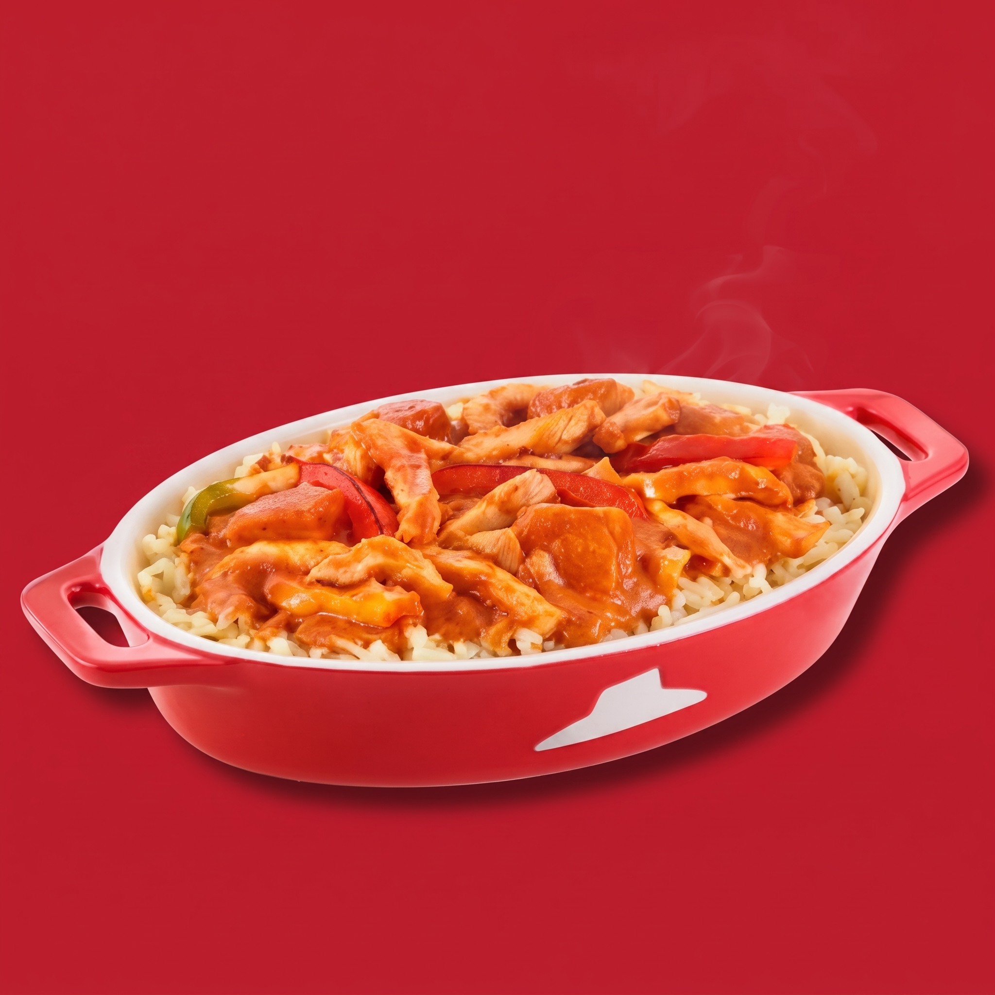 Baked Rice Curry Chicken