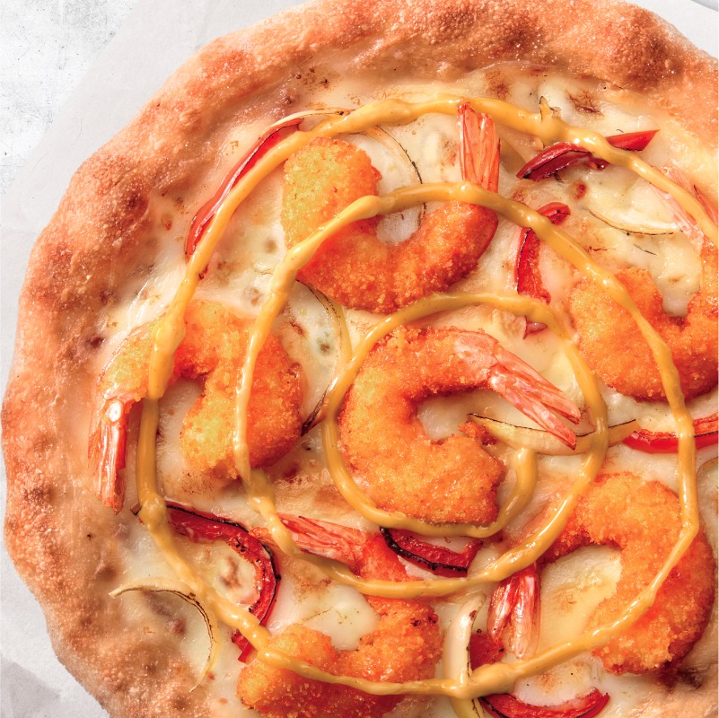 Hut's Signature Golden Shrimp