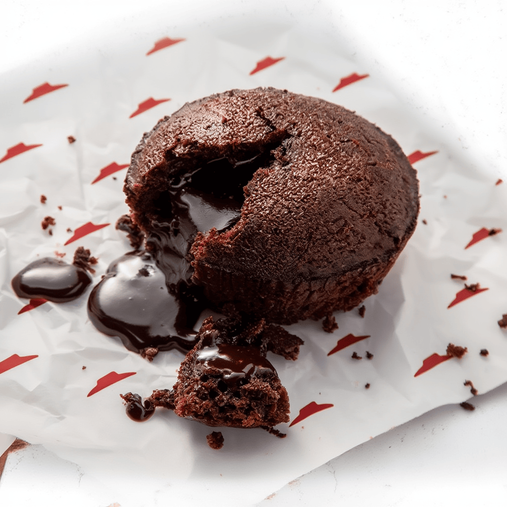 Huts Lava Chocolate Cake