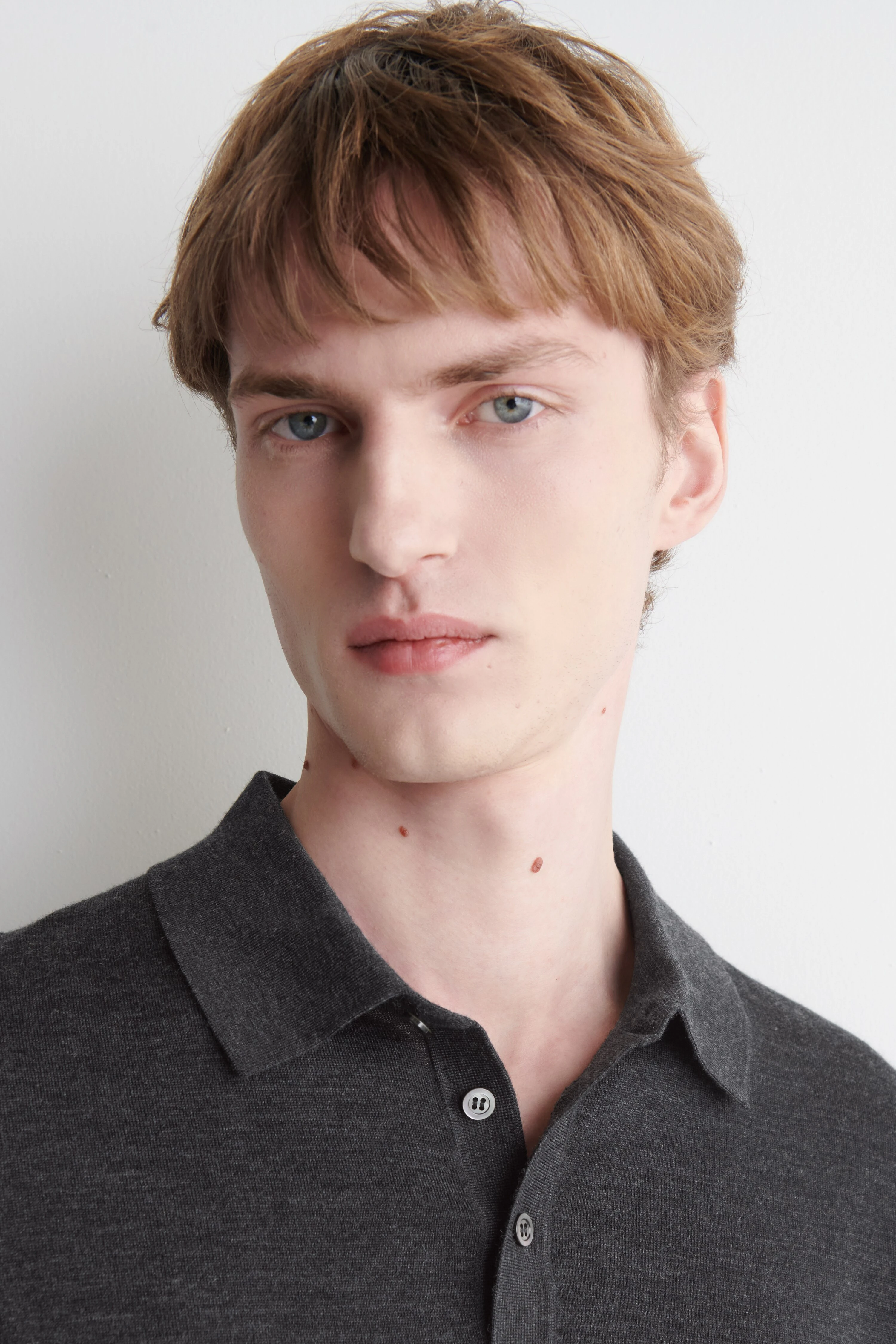 SLIM MERINO WOOL POLO SHIRT - 5