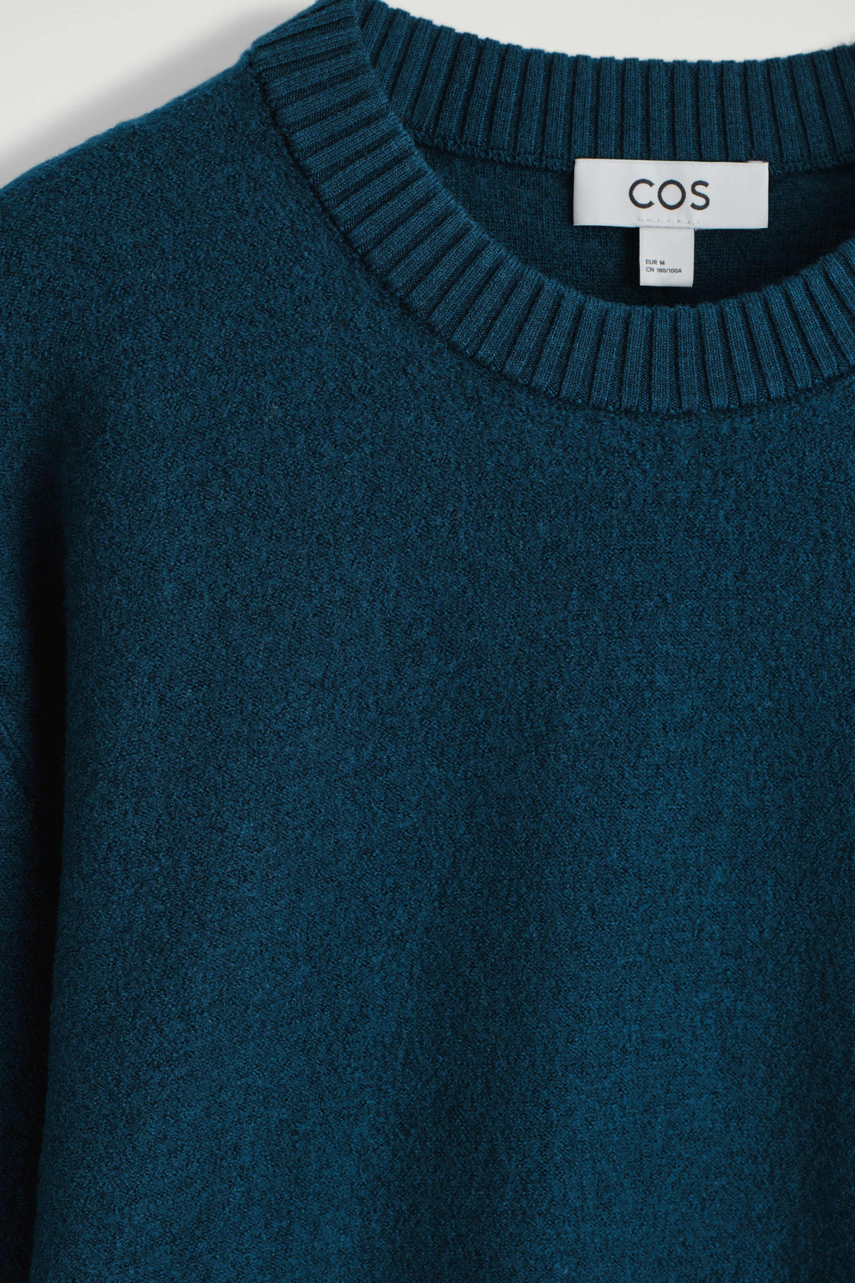BOILED-WOOL CREW-NECK JUMPER - 2