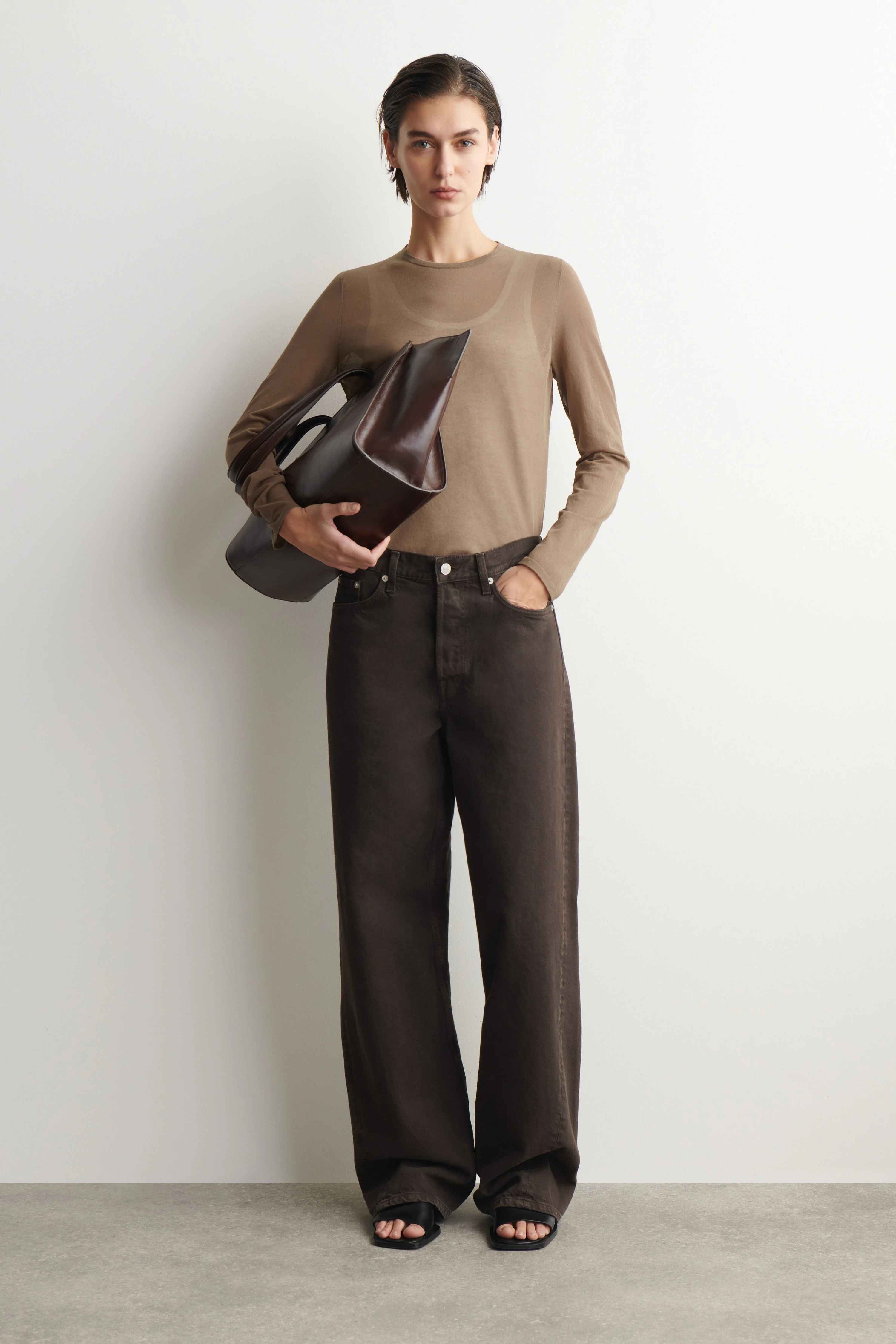 FACADE STRAIGHT-LEG JEANS - 1