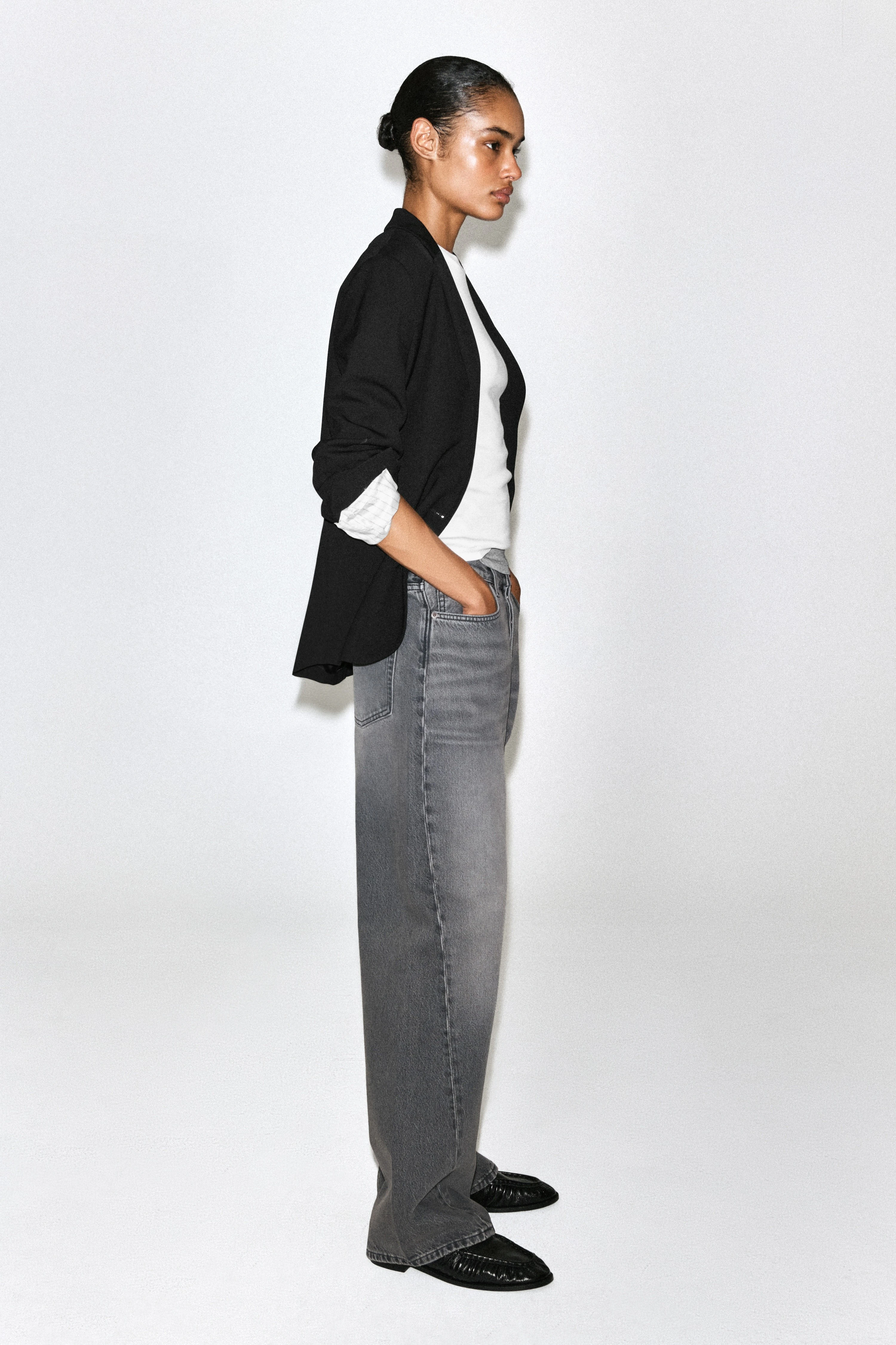 FACADE STRAIGHT-LEG JEANS - 4