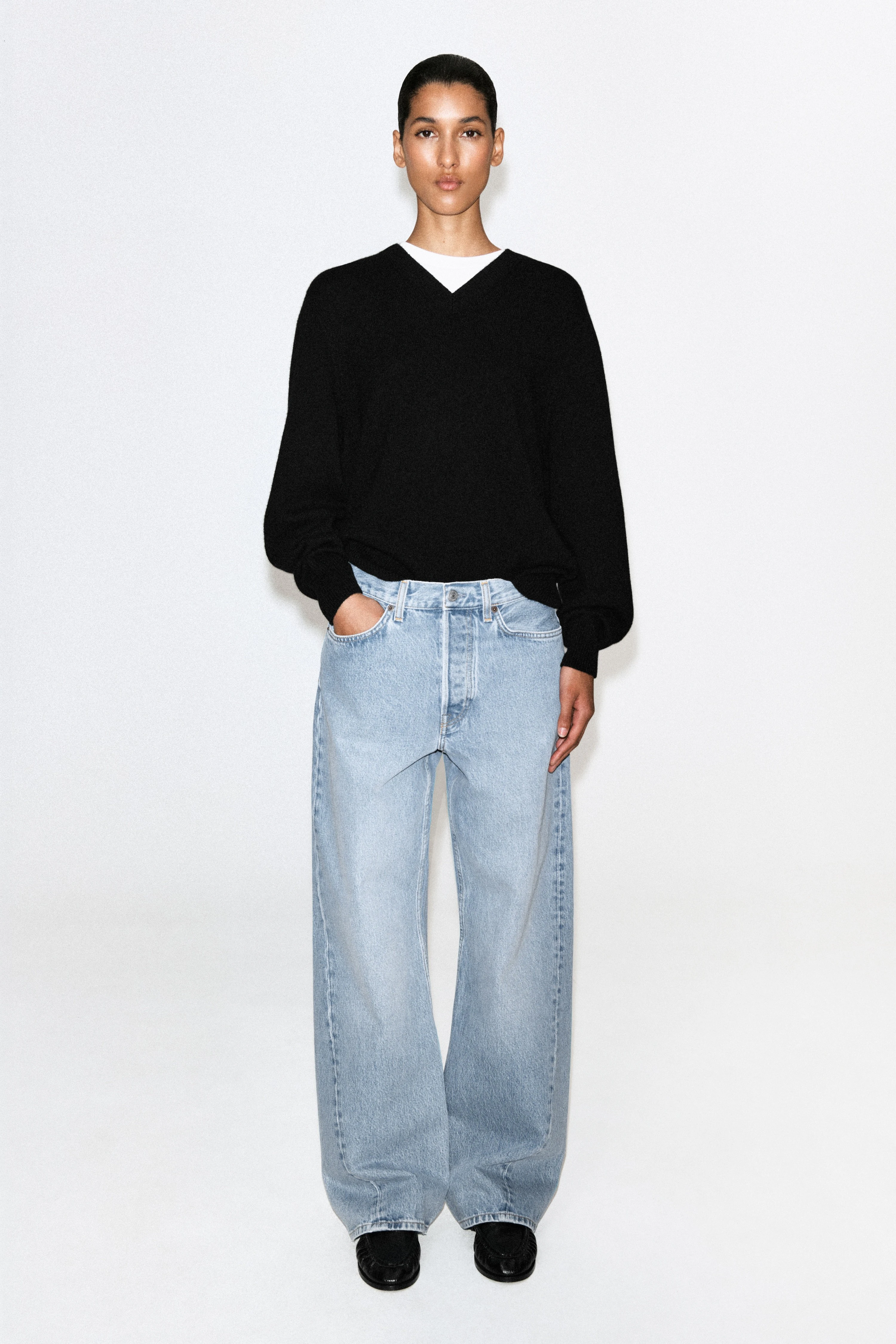 FACADE STRAIGHT-LEG JEANS - 1