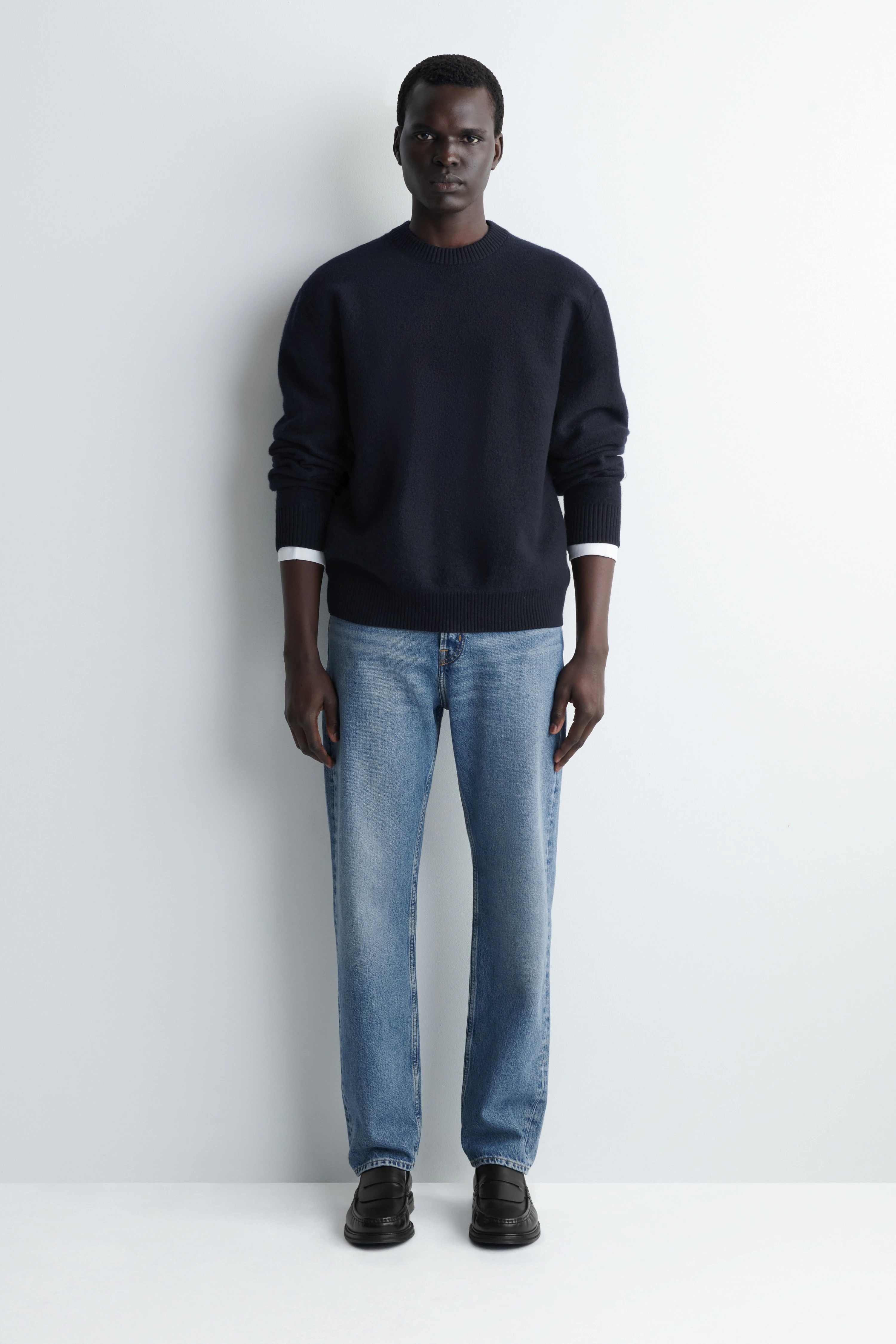 SIGNATURE REGULAR-FIT STRAIGHT-LEG JEANS