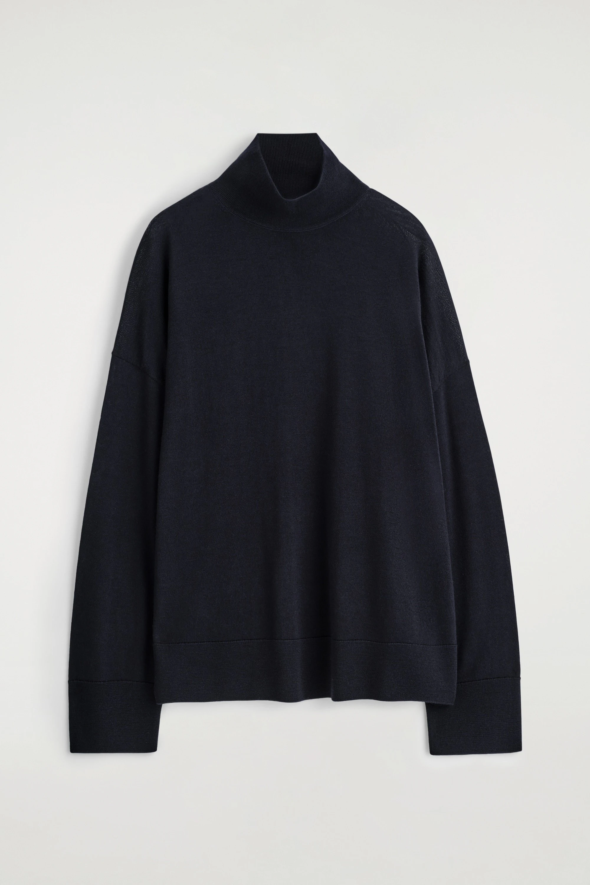 MERINO WOOL TURTLENECK JUMPER - 1