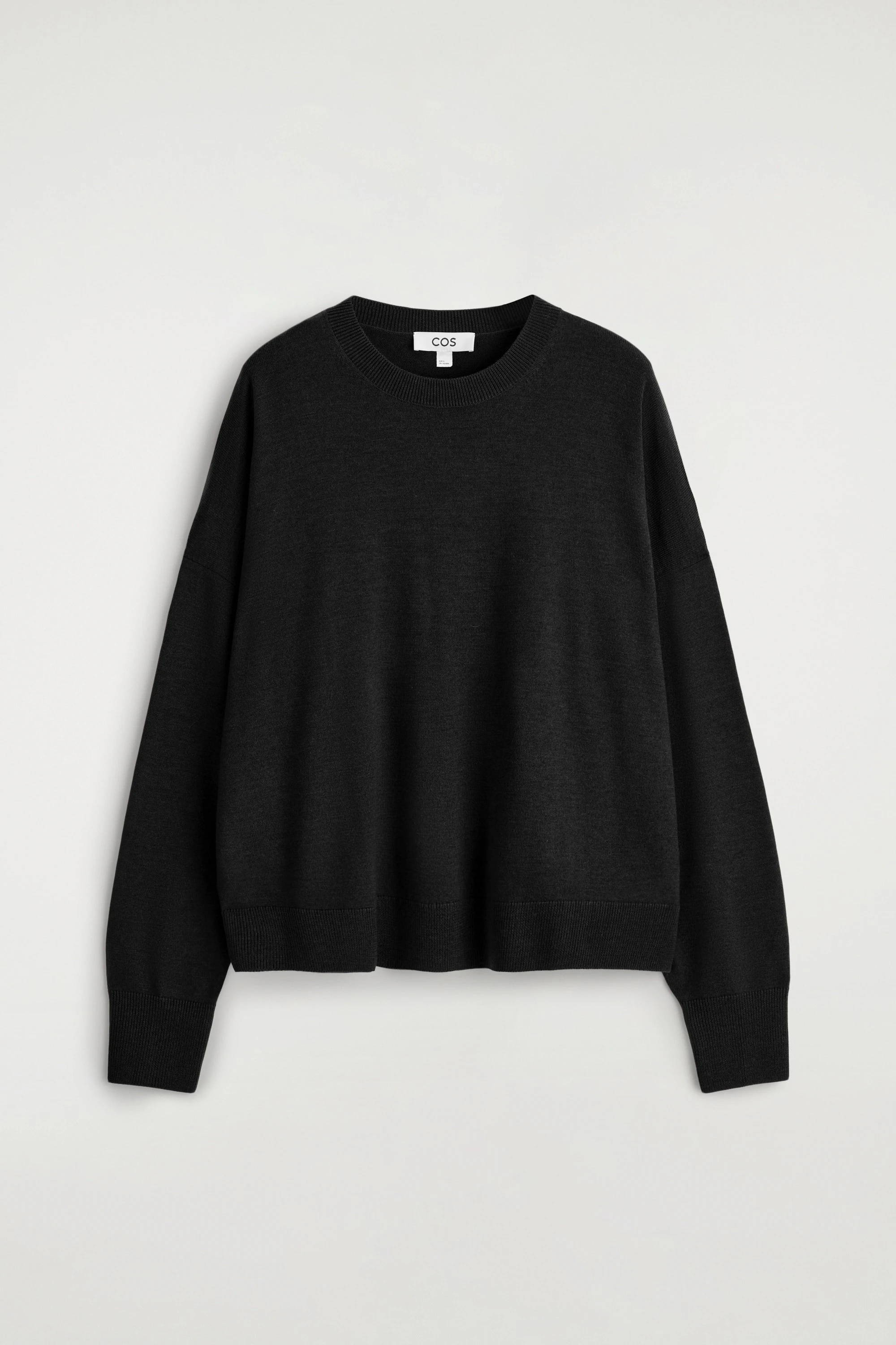 MERINO WOOL CREW-NECK JUMPER - 1