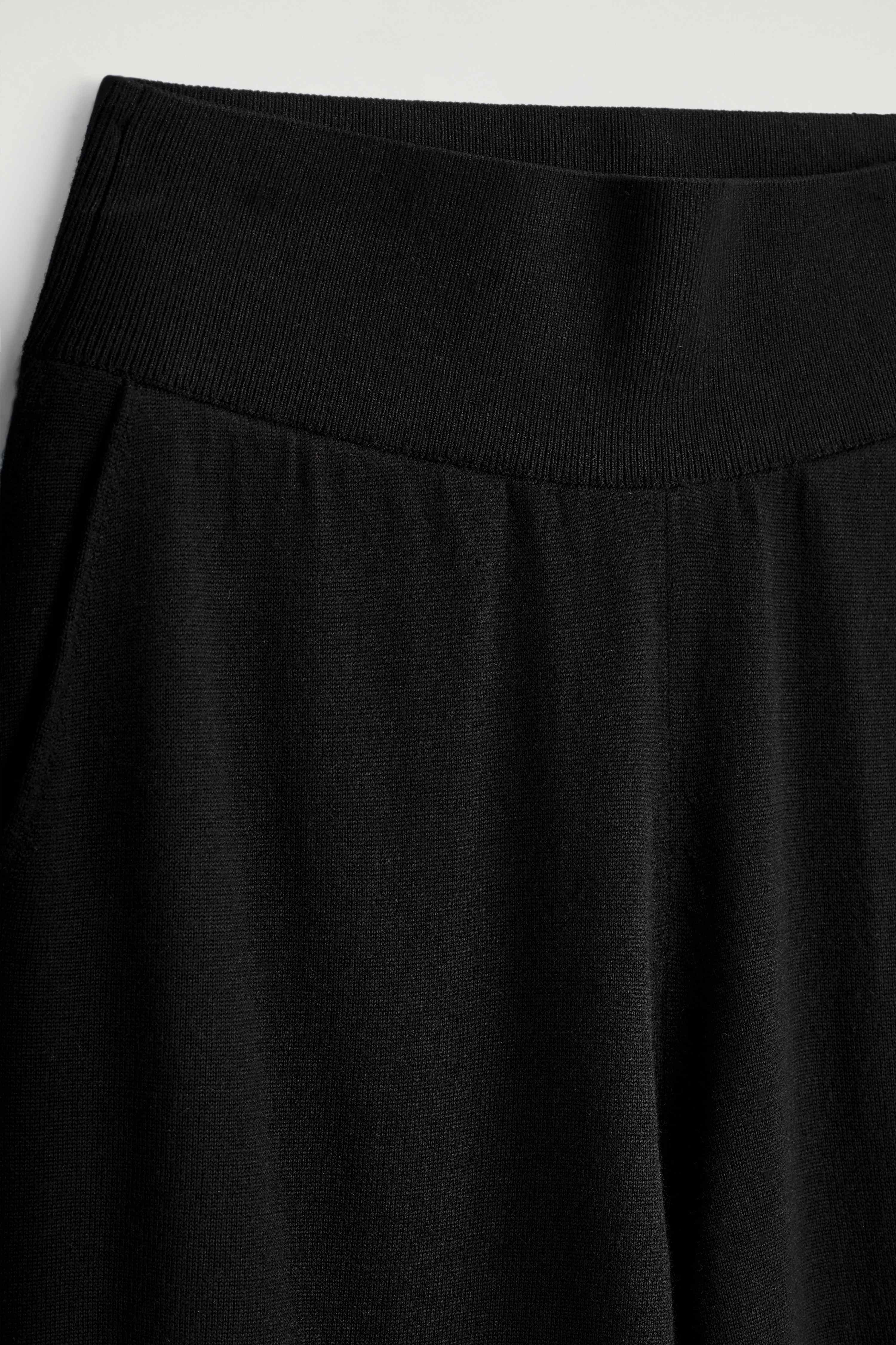 MERINO WOOL BARREL-LEG TROUSERS - 2