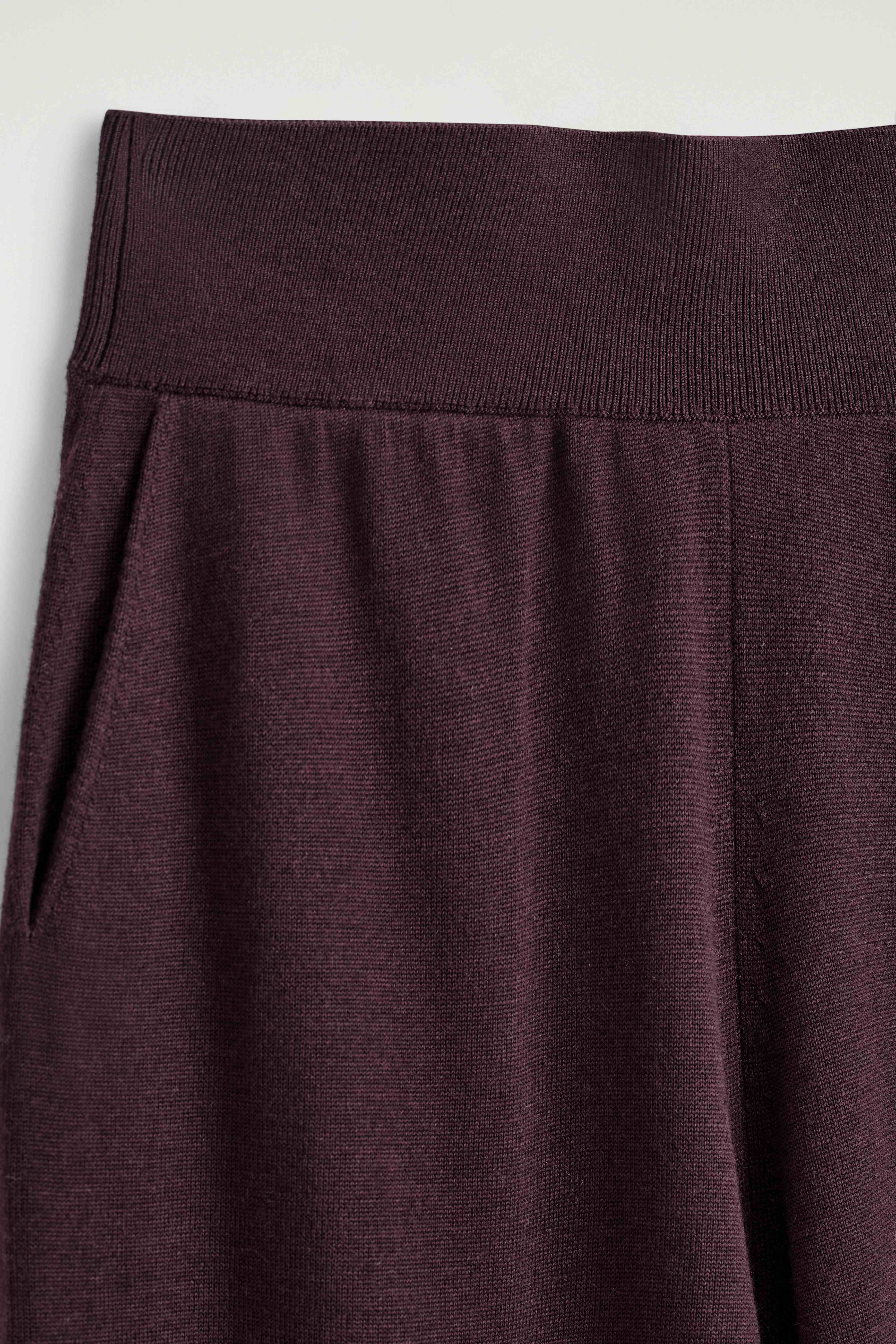 MERINO WOOL BARREL-LEG TROUSERS - 2