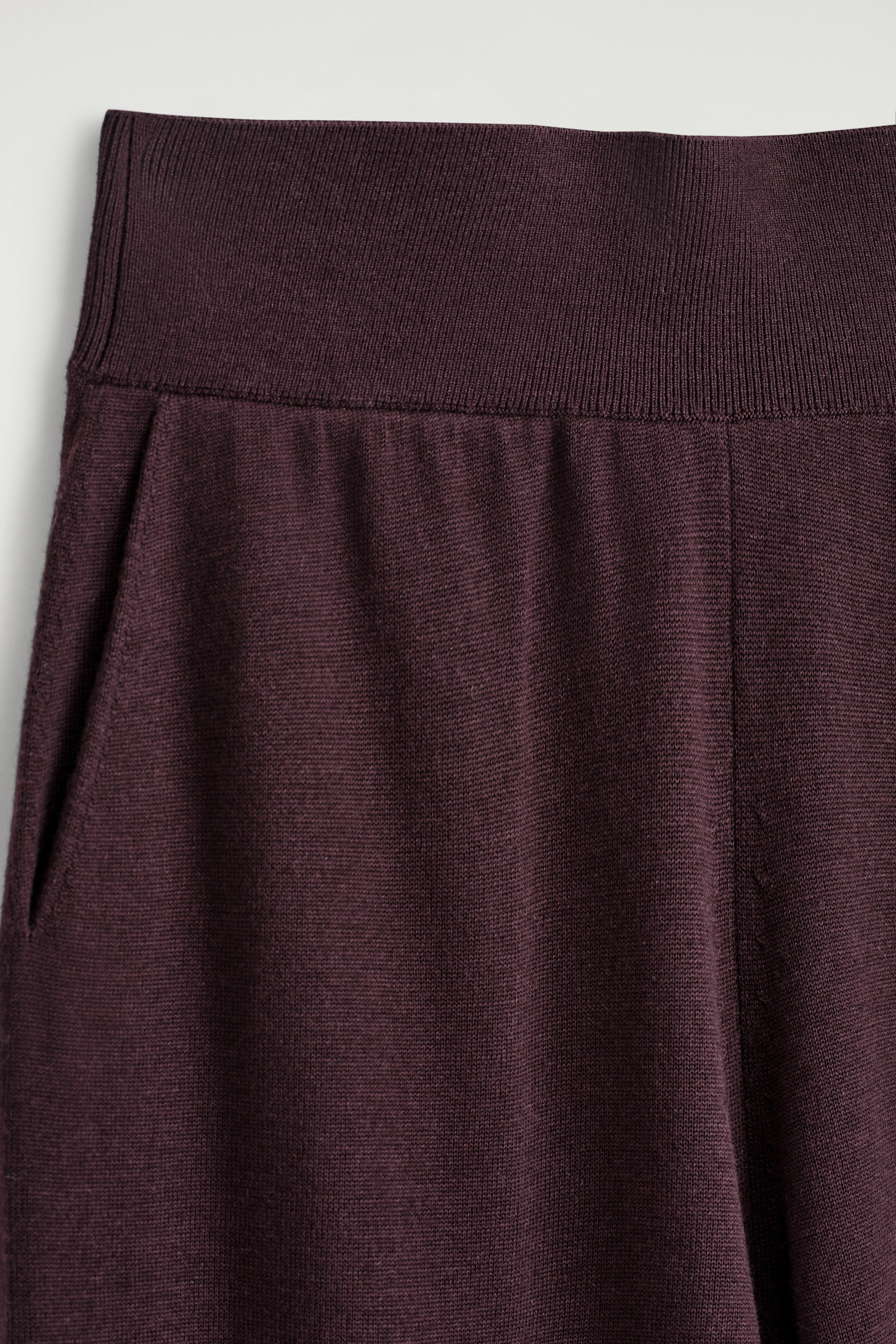 MERINO WOOL BARREL-LEG TROUSERS - 2