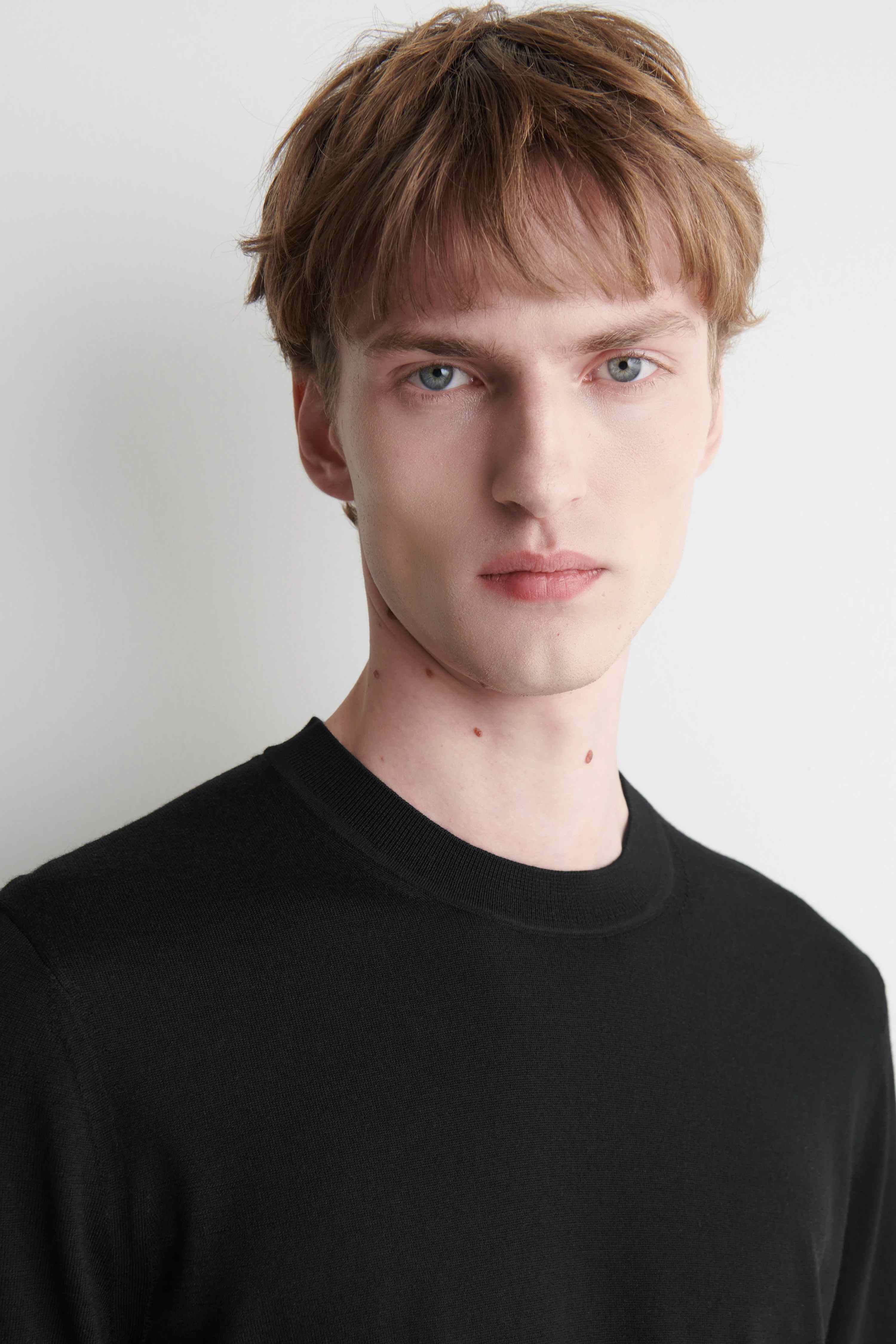 SLIM MERINO WOOL CREW-NECK JUMPER - 5