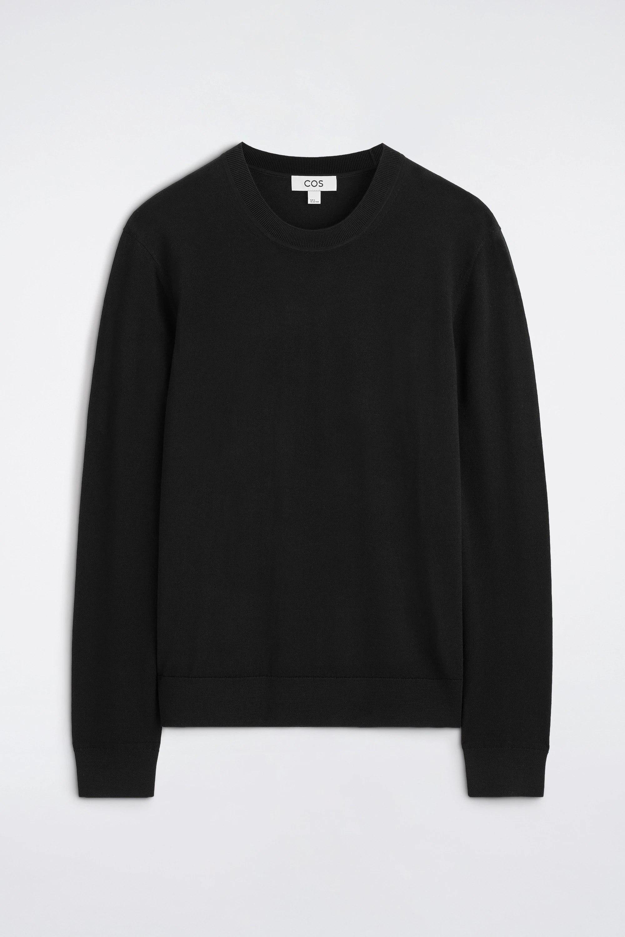 SLIM MERINO WOOL CREW-NECK JUMPER - 6