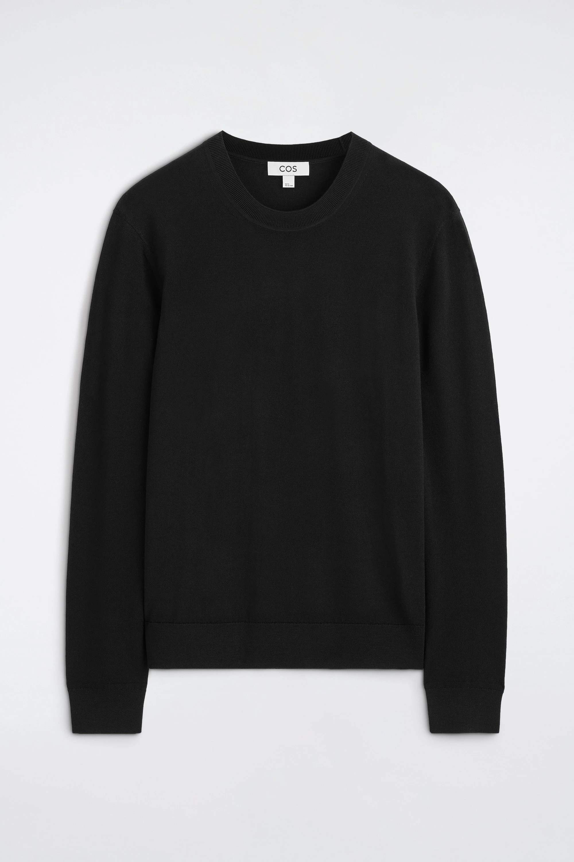 SLIM MERINO WOOL CREW-NECK JUMPER - 6
