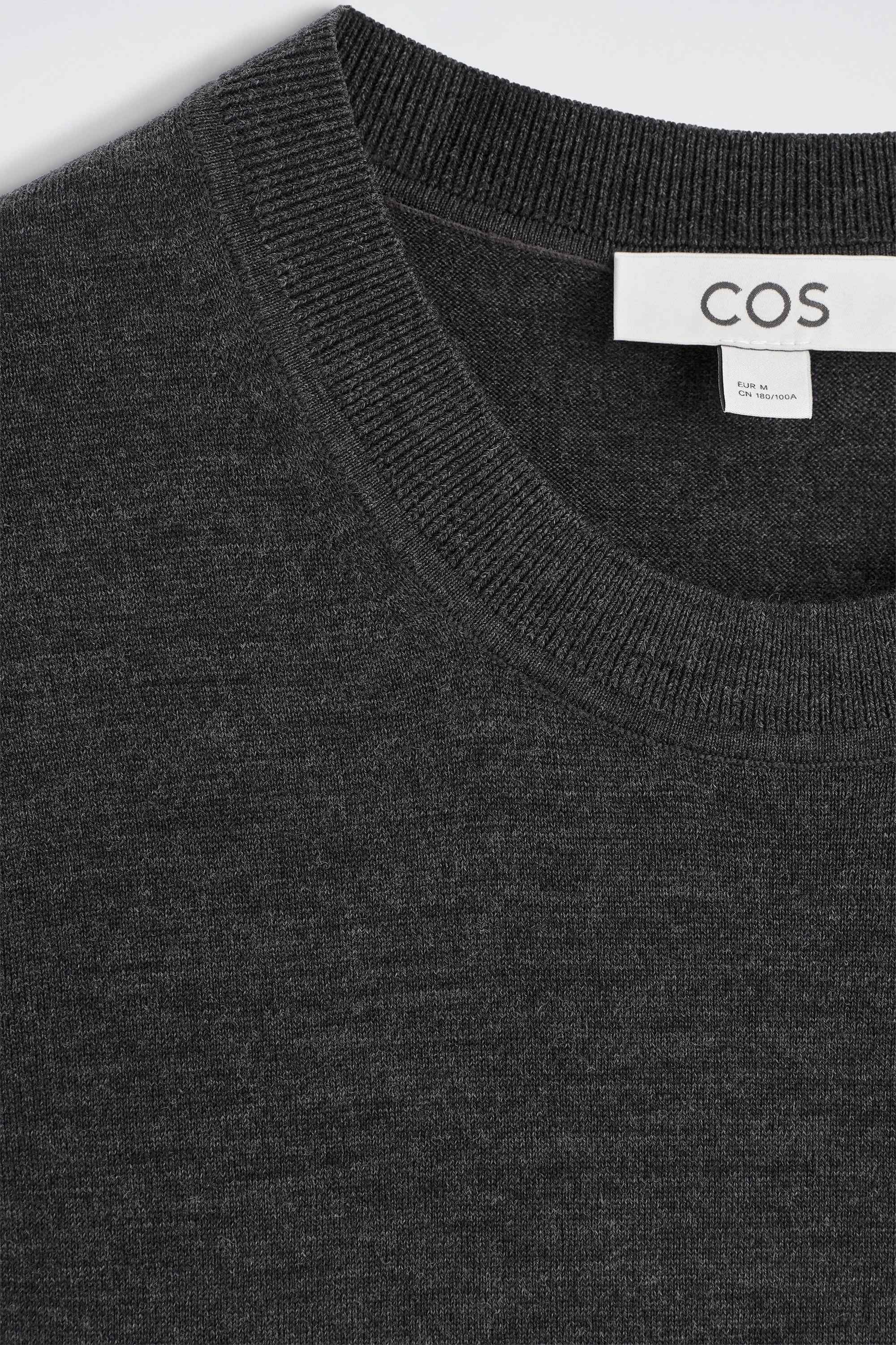 SLIM MERINO WOOL CREW-NECK JUMPER - 7
