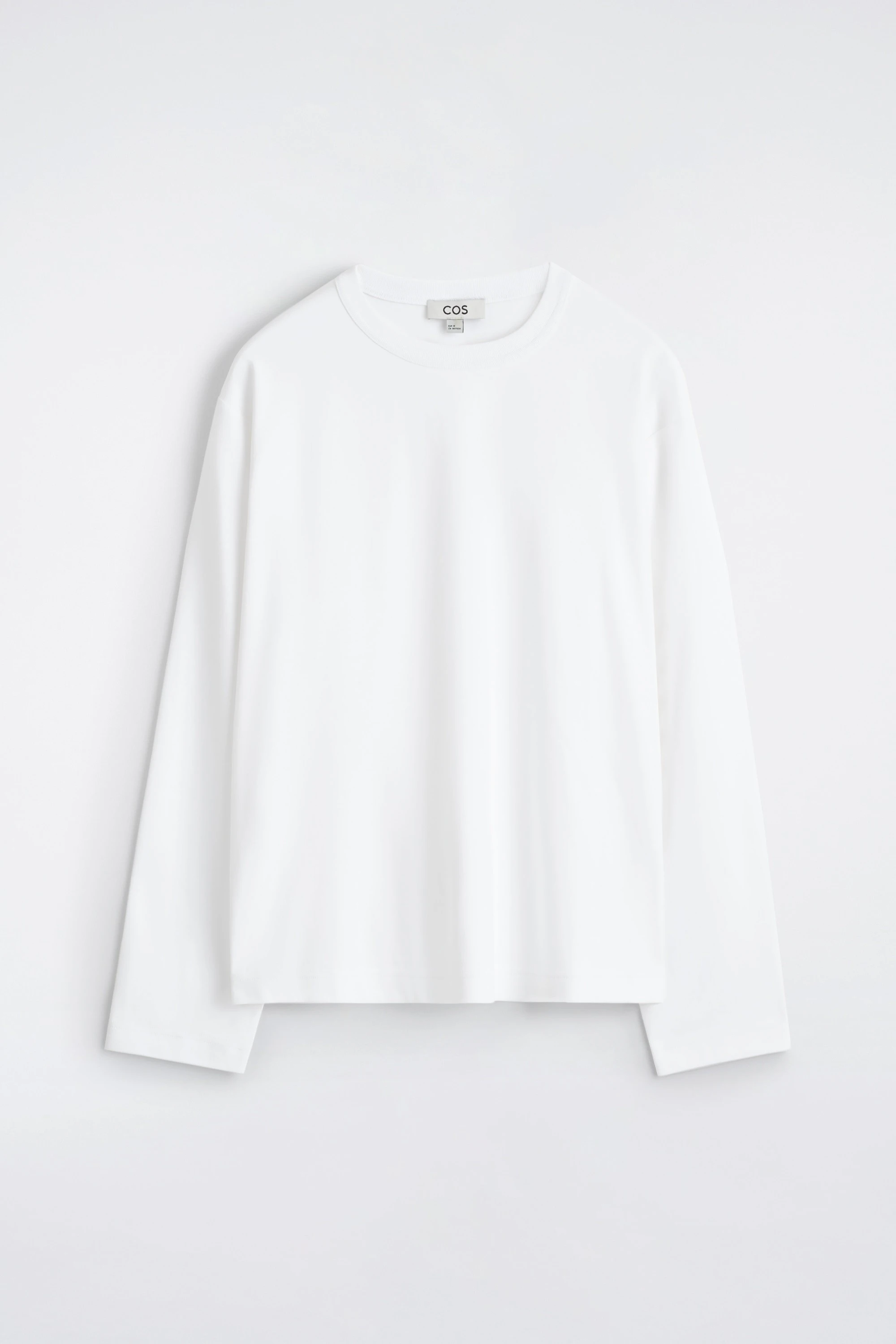 RELAXED JERSEY INTERLOCK LONG-SLEEVED T-SHIRT - 6