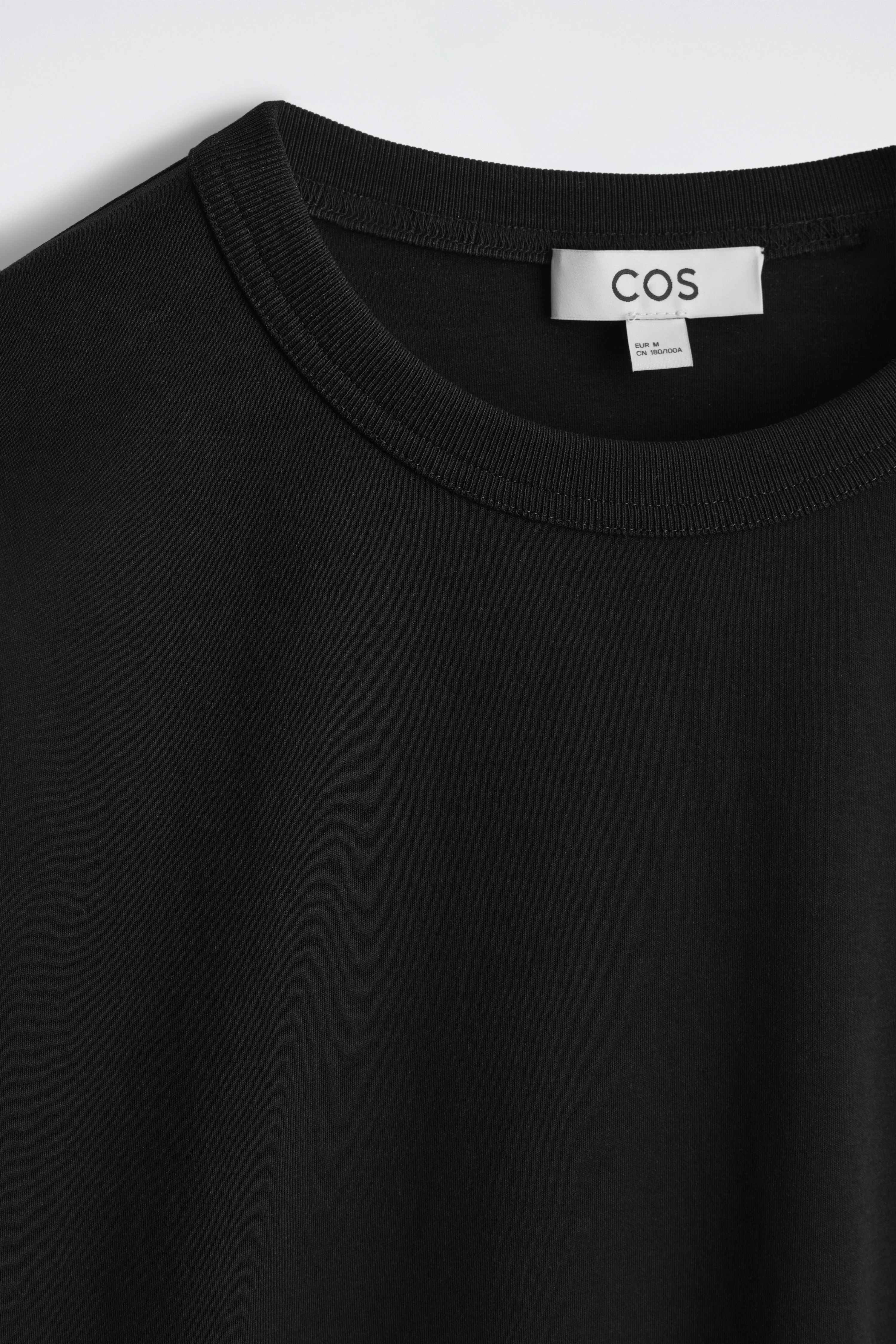 RELAXED JERSEY INTERLOCK LONG-SLEEVED T-SHIRT - 7