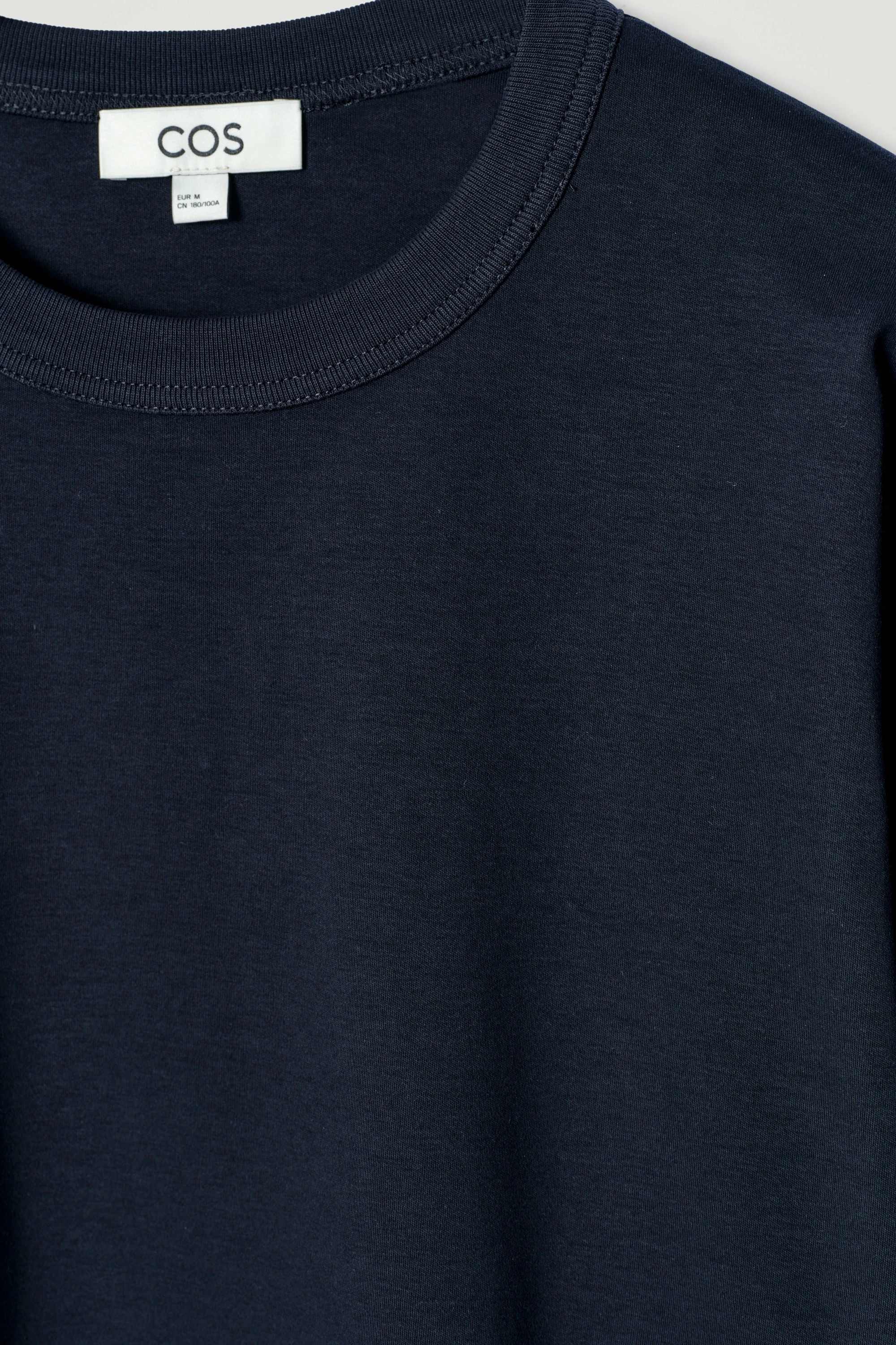 RELAXED JERSEY INTERLOCK LONG-SLEEVED T-SHIRT - 2