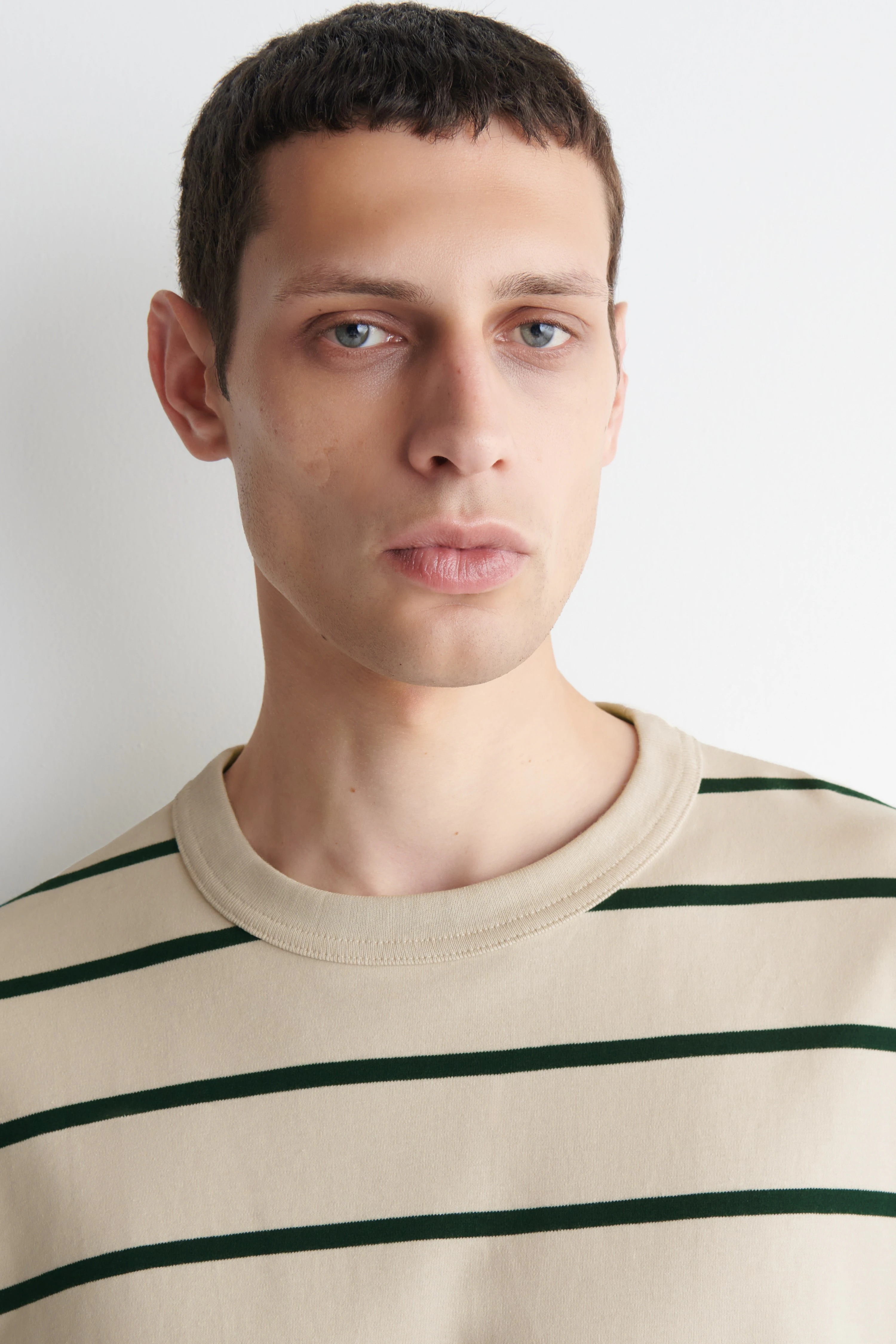 RELAXED JERSEY INTERLOCK LONG-SLEEVED T-SHIRT - 5