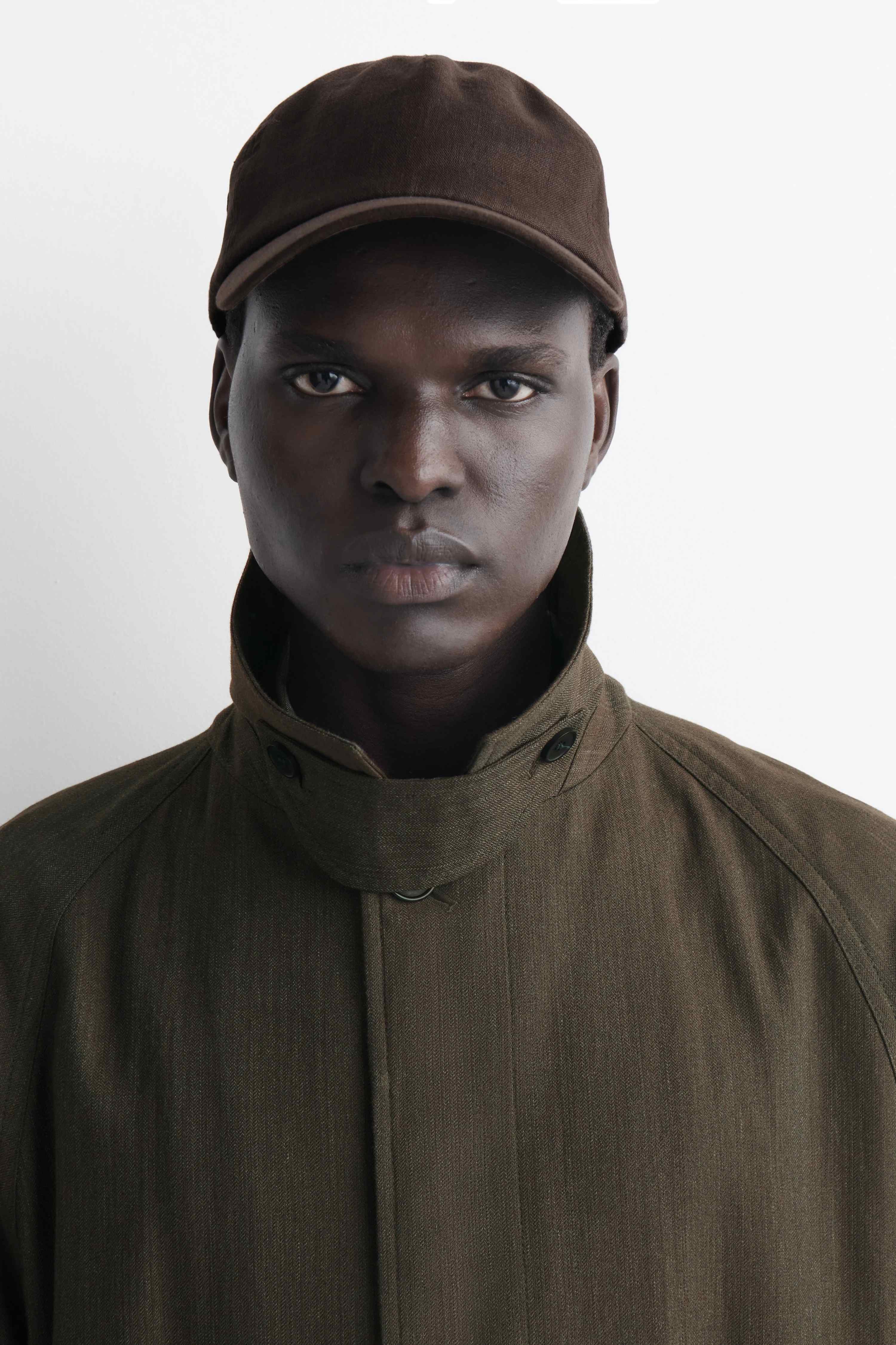 LINEN BASEBALL CAP
