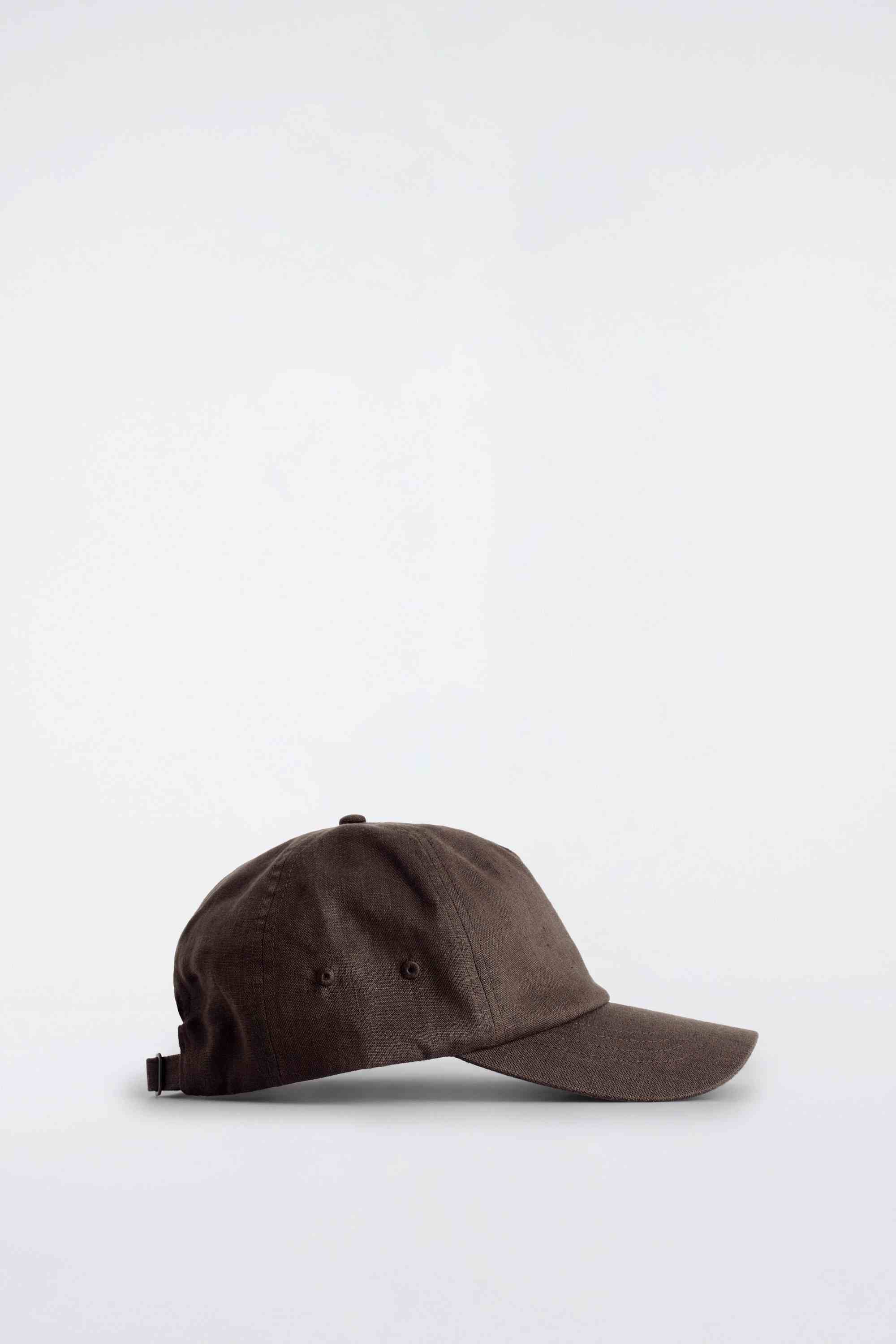 LINEN BASEBALL CAP - 3