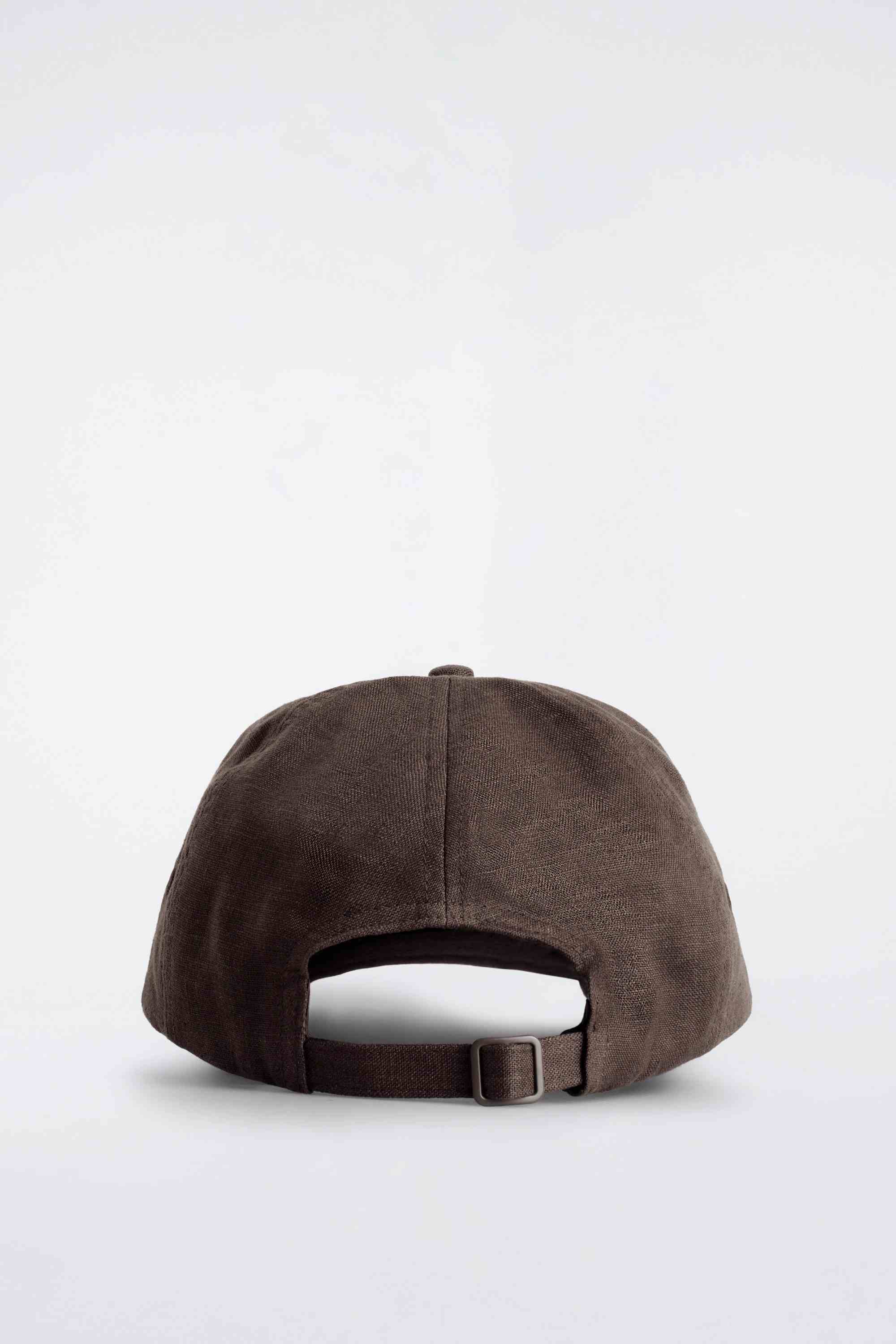 LINEN BASEBALL CAP - 4