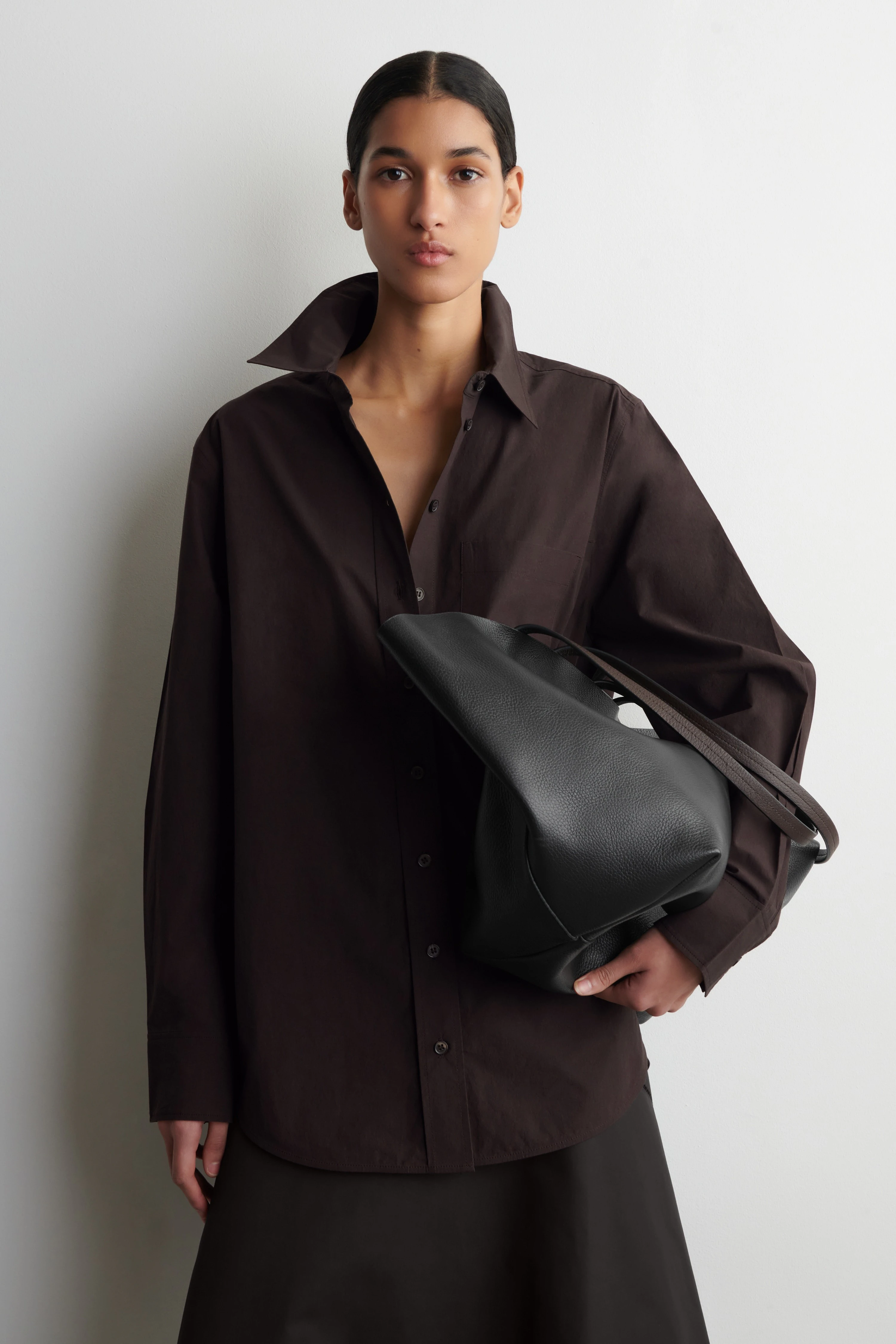 TAILORED PIMA COTTON SHIRT - 1