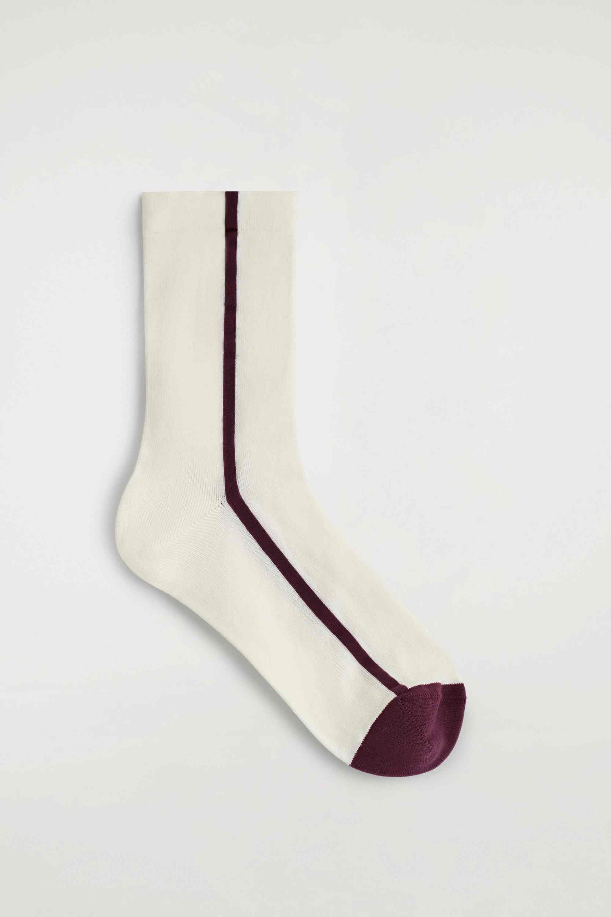 STRIPED COTTON SOCKS - 1