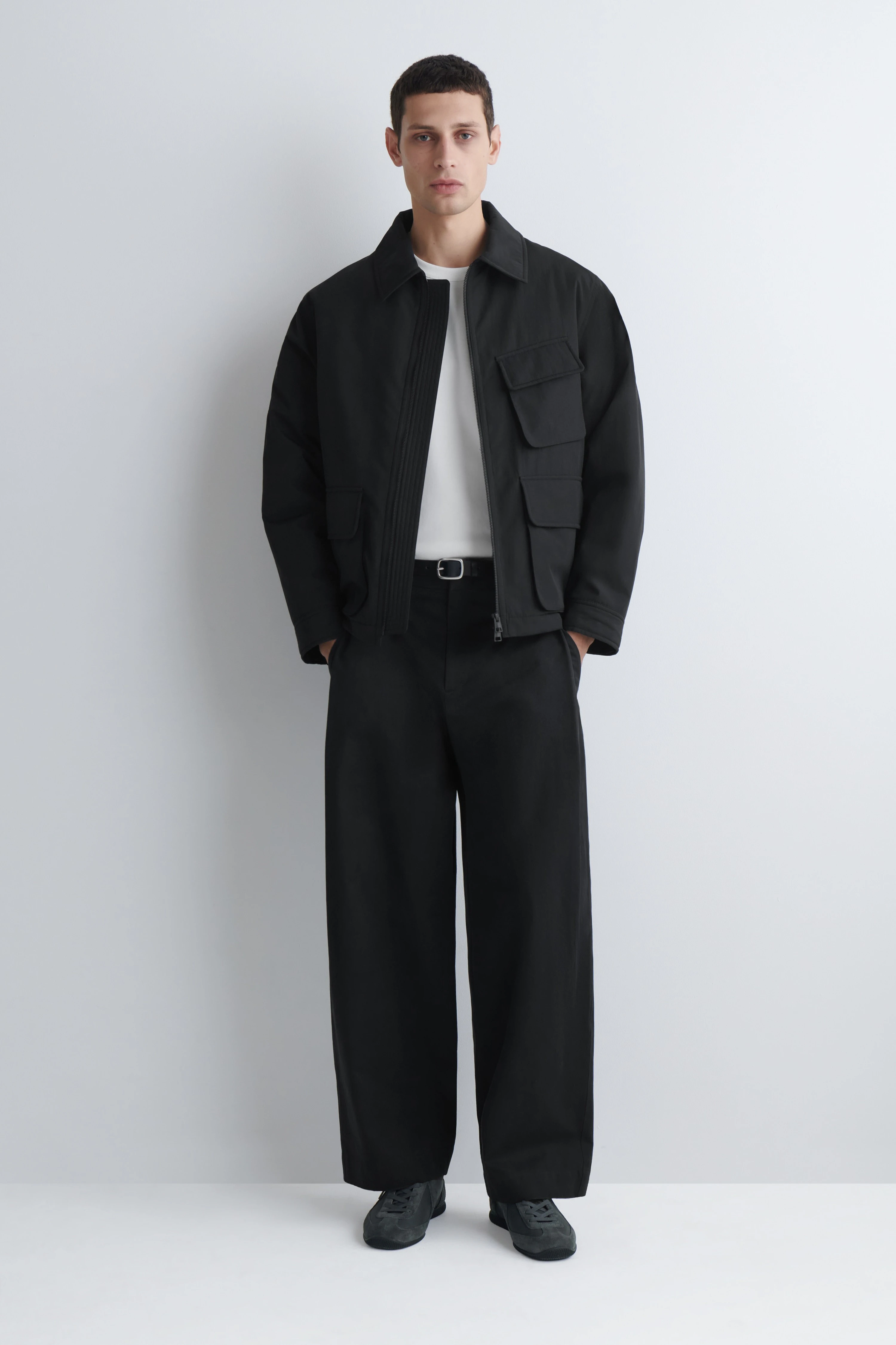 INTERLOCK COTTON CREW-NECK T-SHIRT - 3