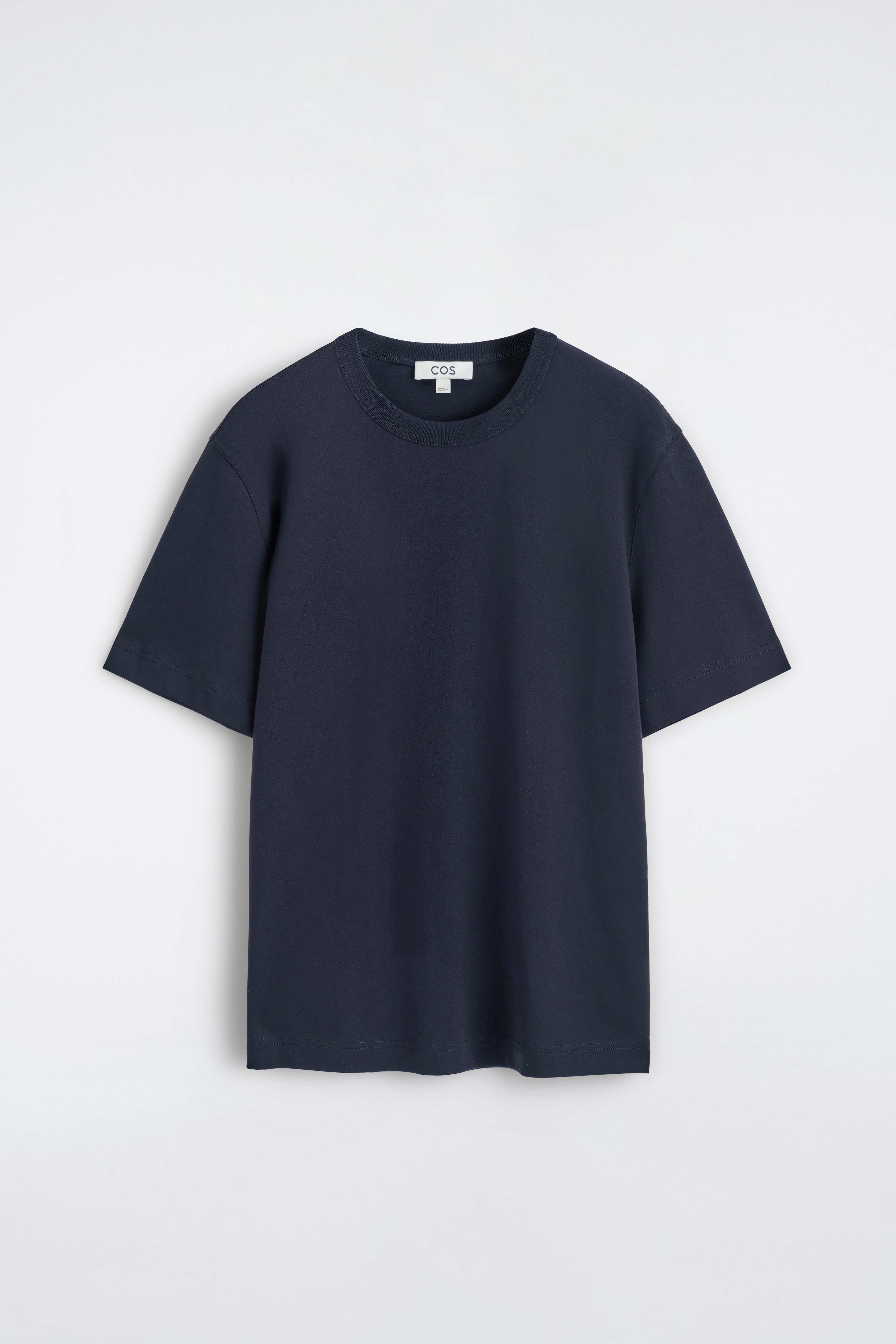 INTERLOCK COTTON CREW-NECK T-SHIRT - 6