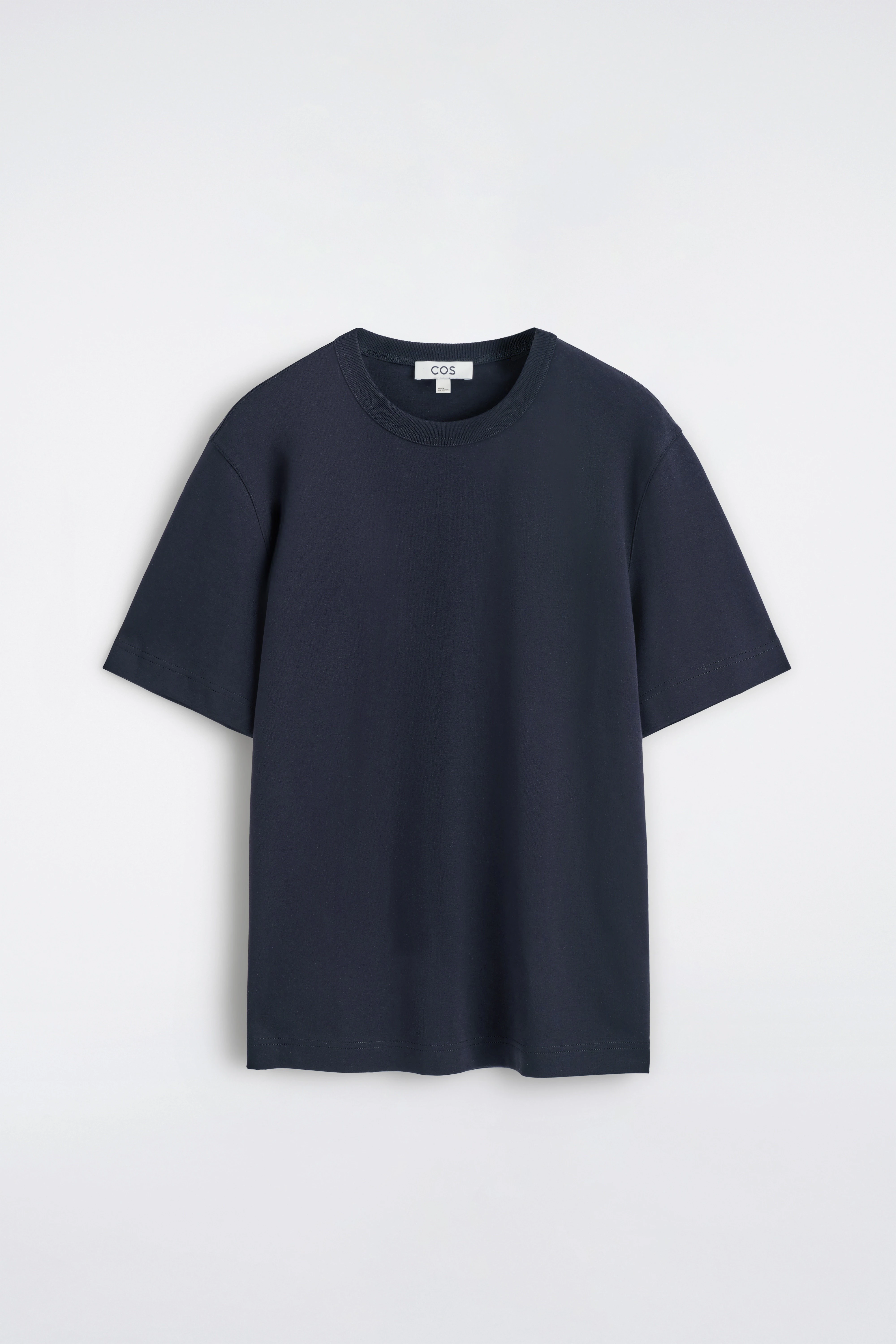 INTERLOCK COTTON CREW-NECK T-SHIRT - 6