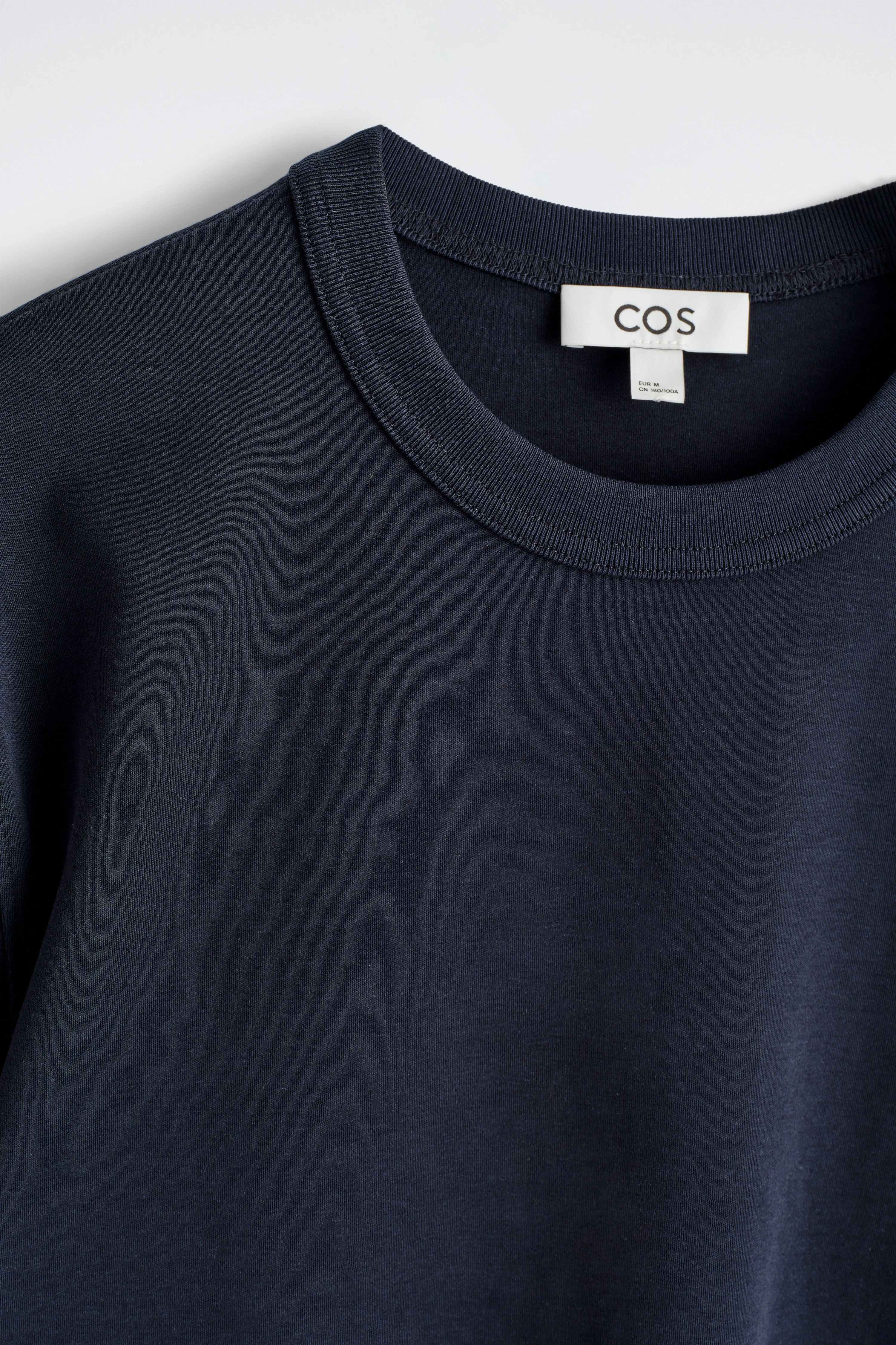 INTERLOCK COTTON CREW-NECK T-SHIRT - 7