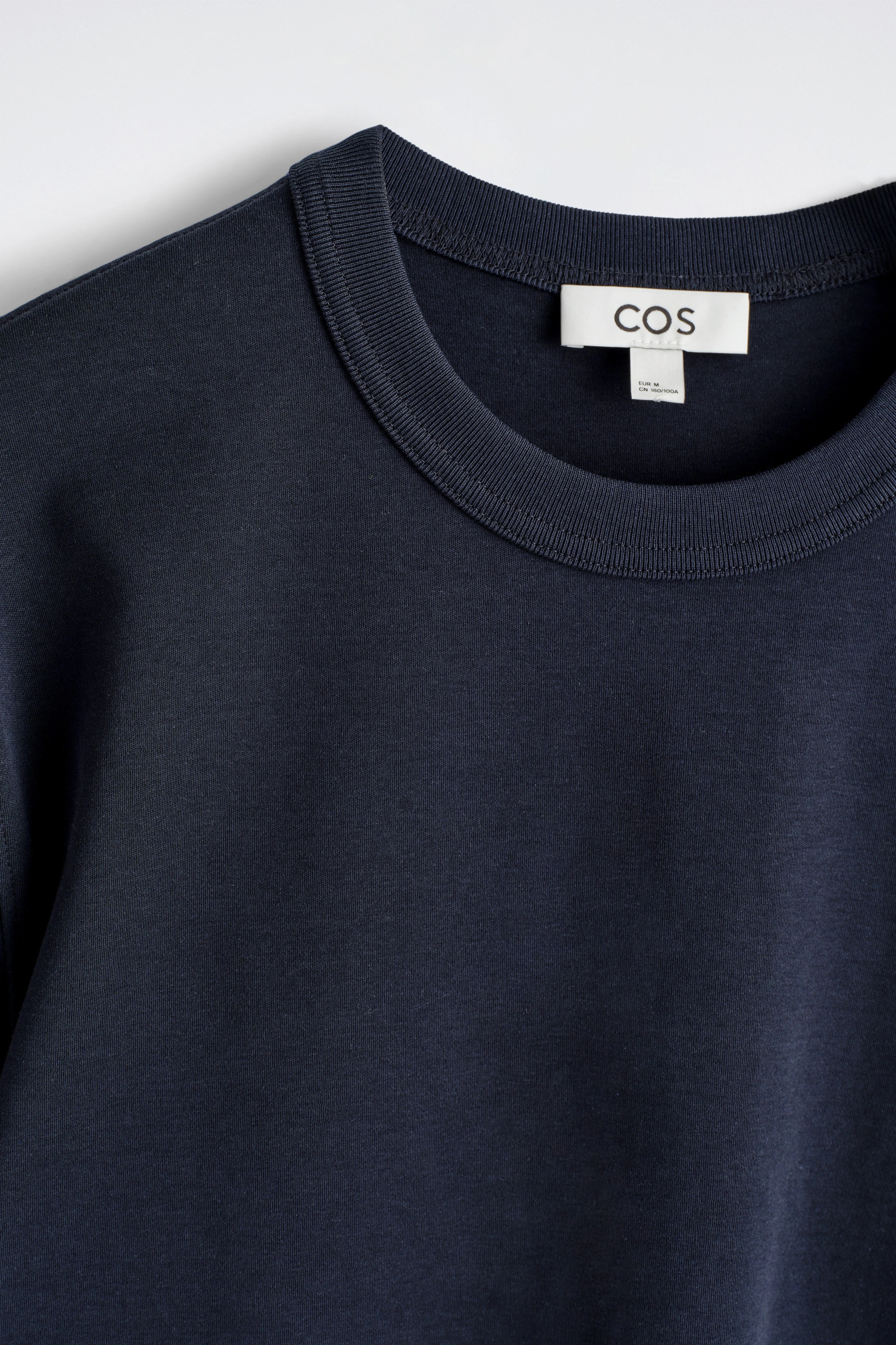 INTERLOCK COTTON CREW-NECK T-SHIRT - 7