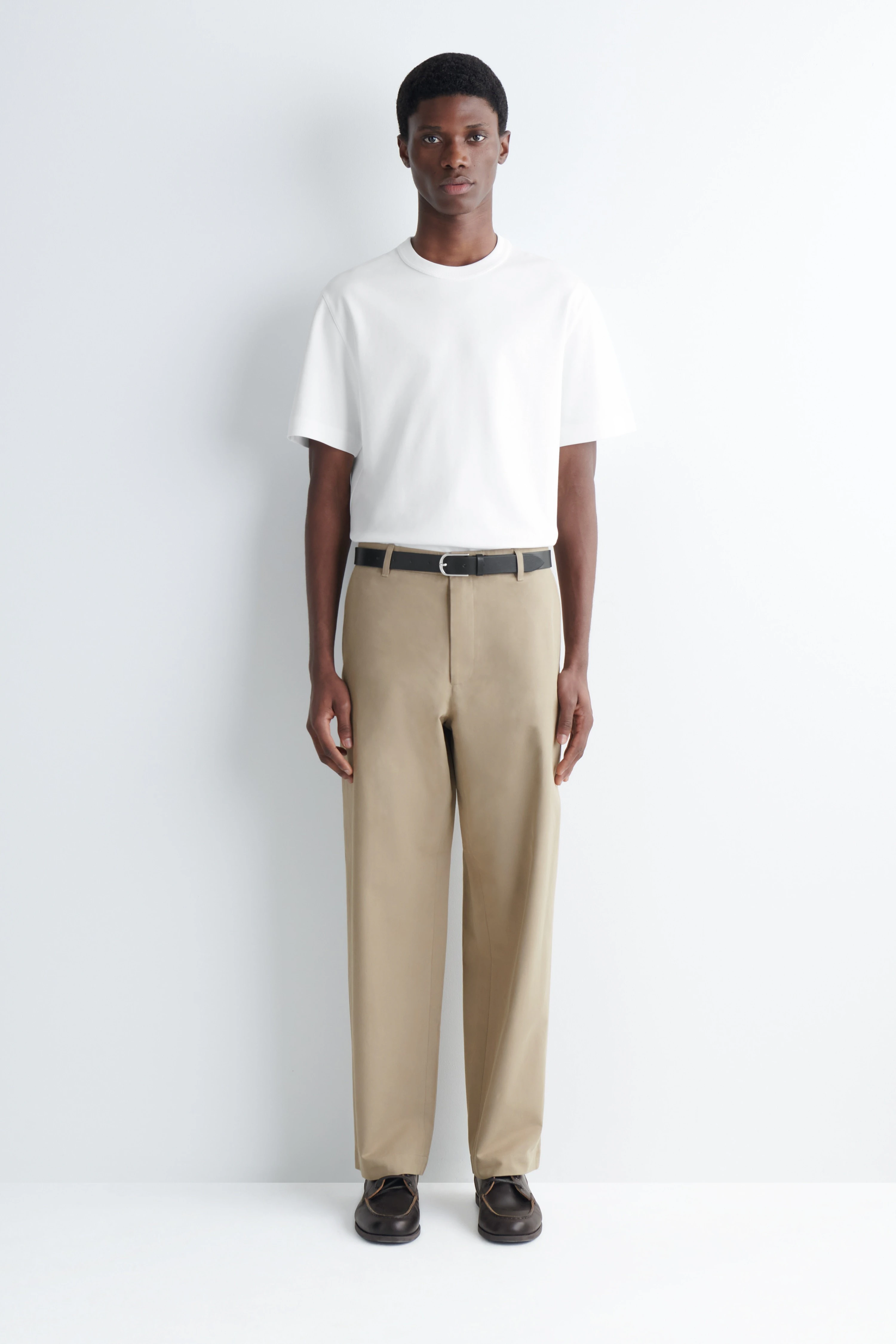 INTERLOCK COTTON CREW-NECK T-SHIRT - 4