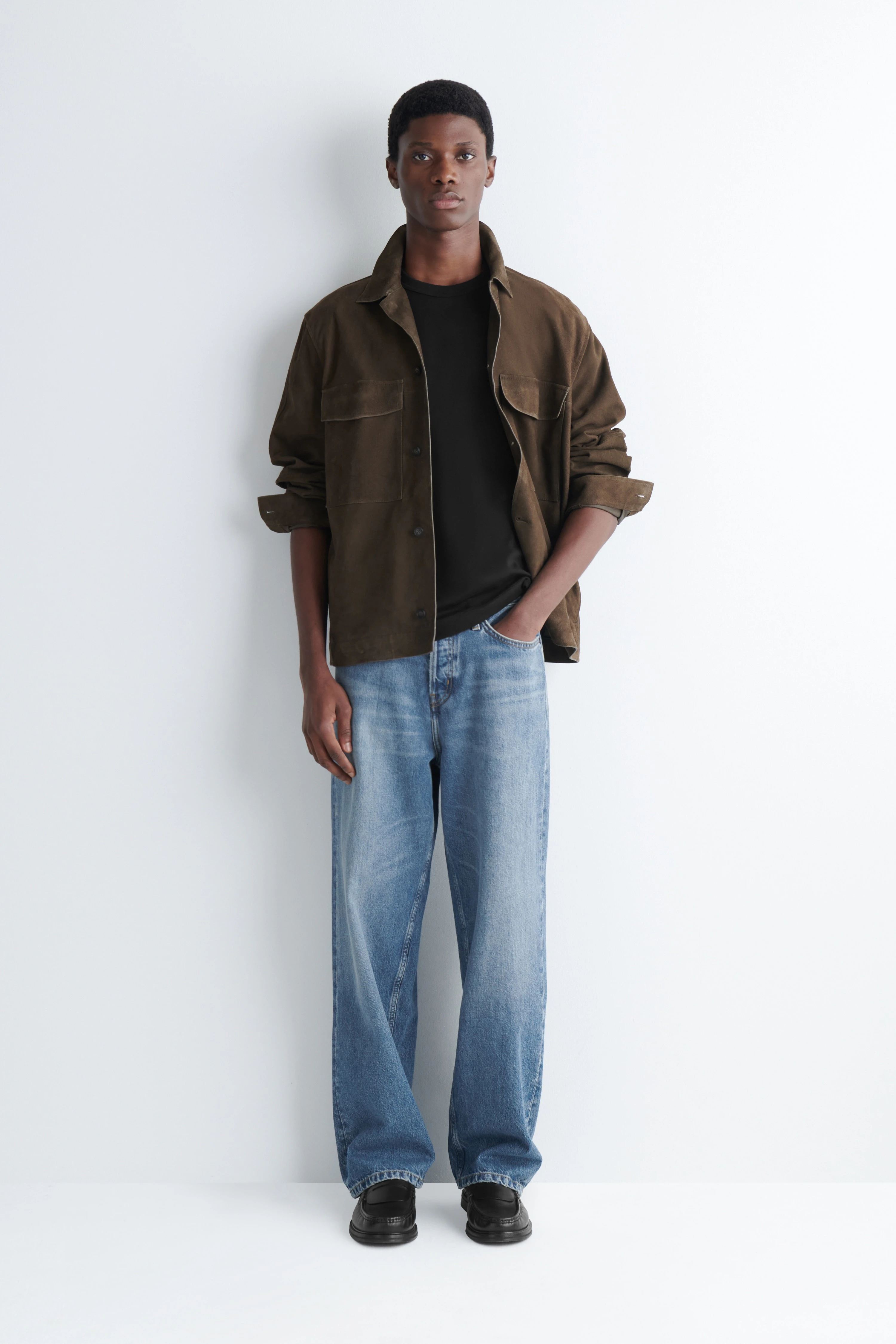 INTERLOCK COTTON CREW-NECK T-SHIRT - 5
