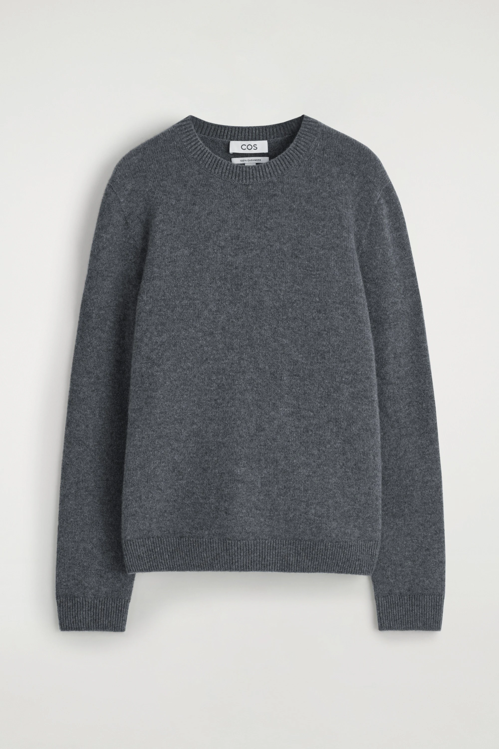 PURE CASHMERE CREW-NECK JUMPER - 1