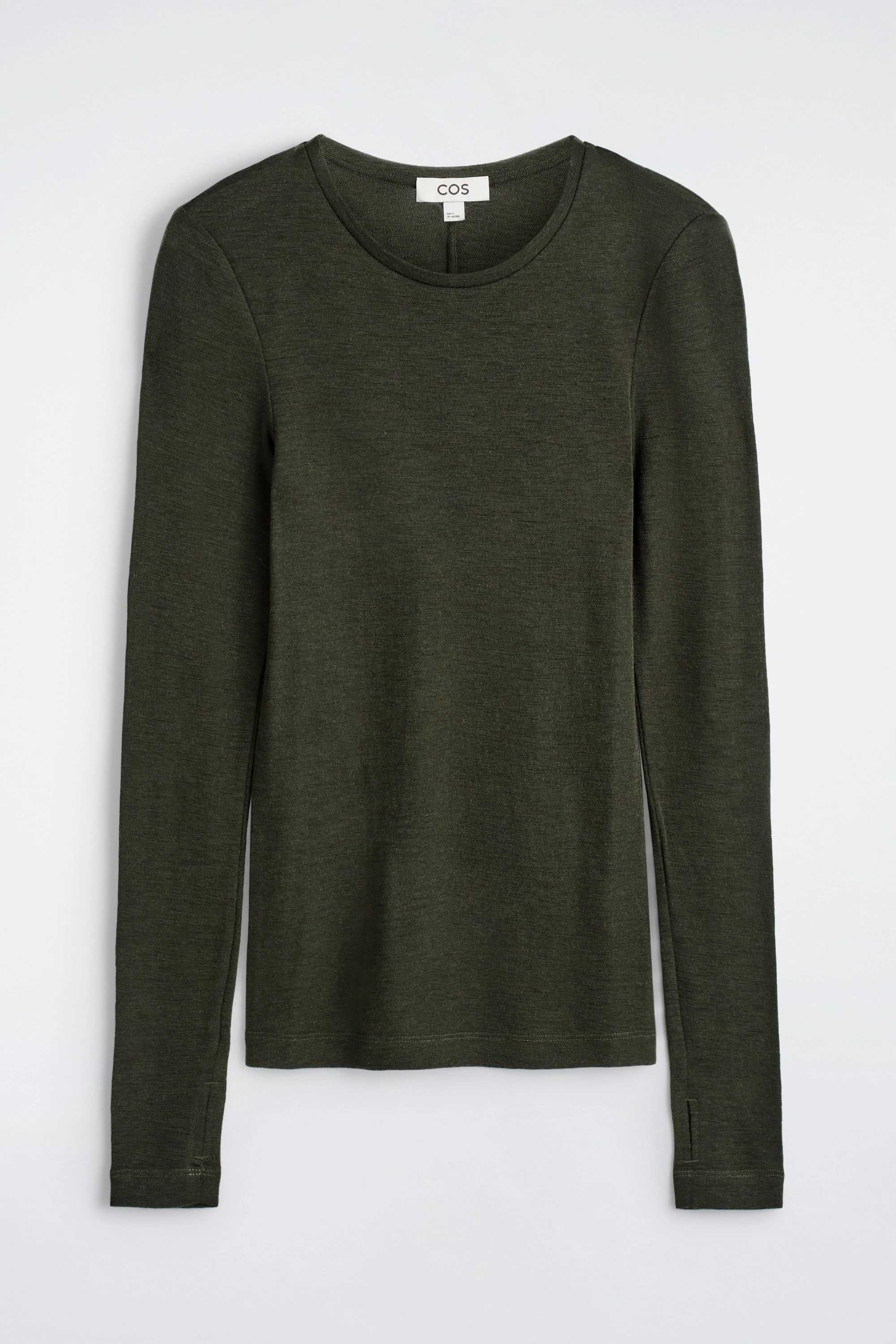 SLIM MERINO WOOL TOP - 1